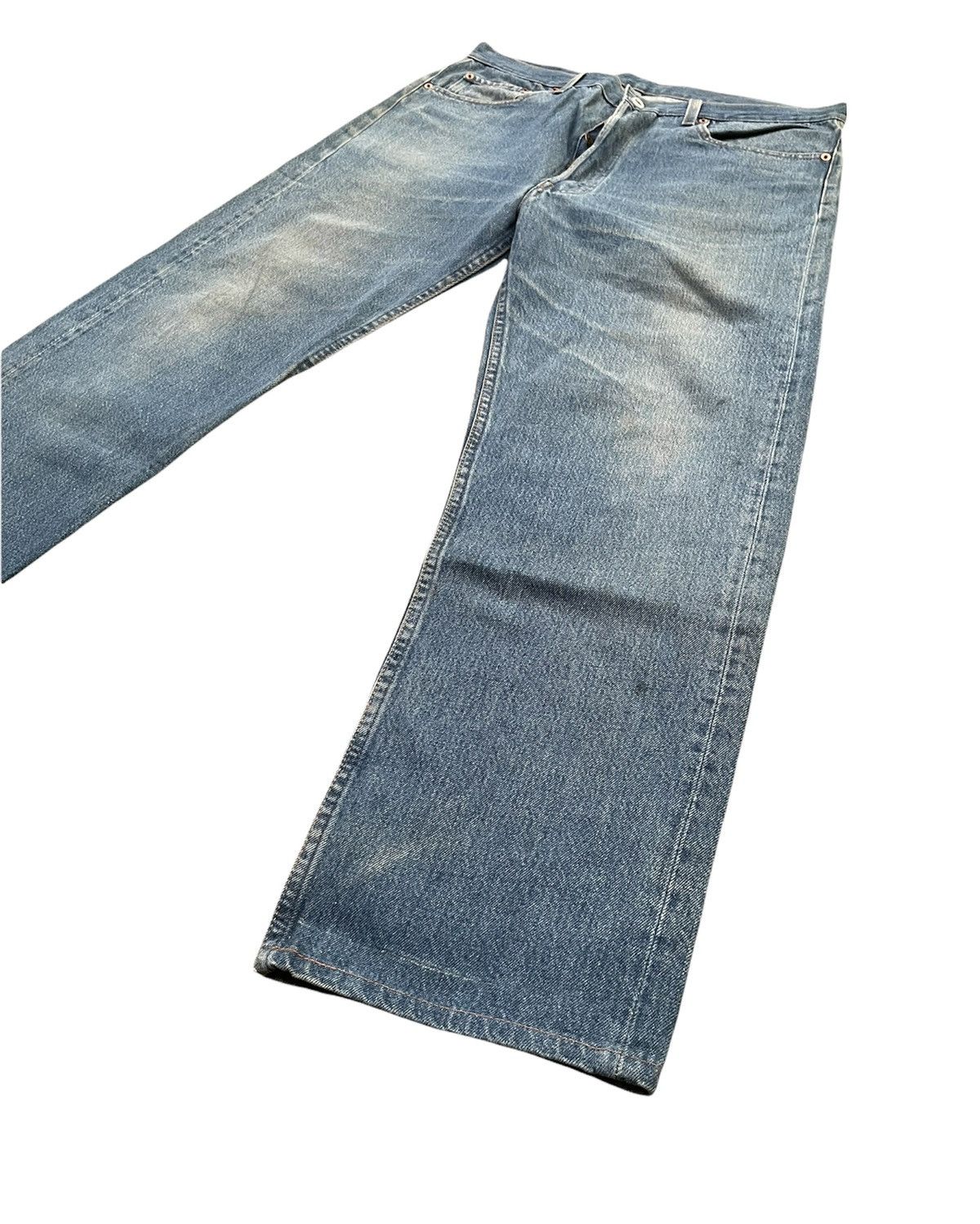 Levi's Vintage Levi’s 501 1994 Usa Aging Wash Denim Size US 36 / EU 52 - 2 Thumbnail