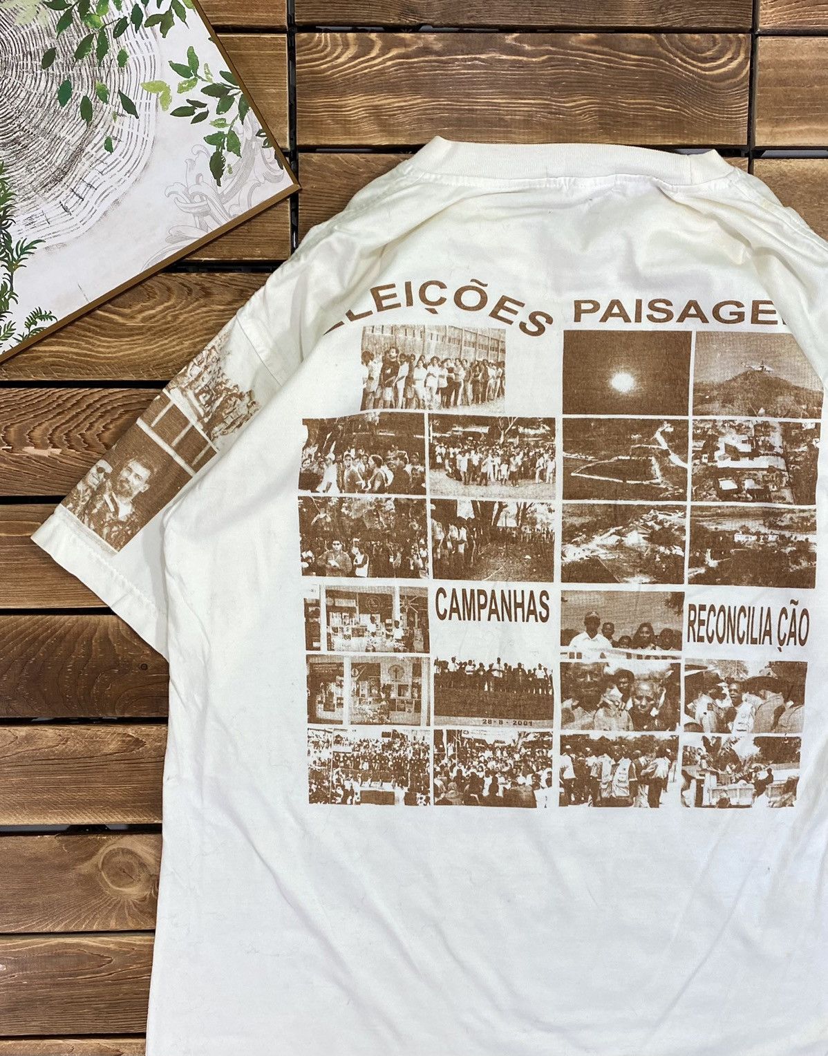 Vintage Vintage East Timor Independent Day Independent Day Politic M Size US M / EU 48-50 / 2 - 11 Thumbnail