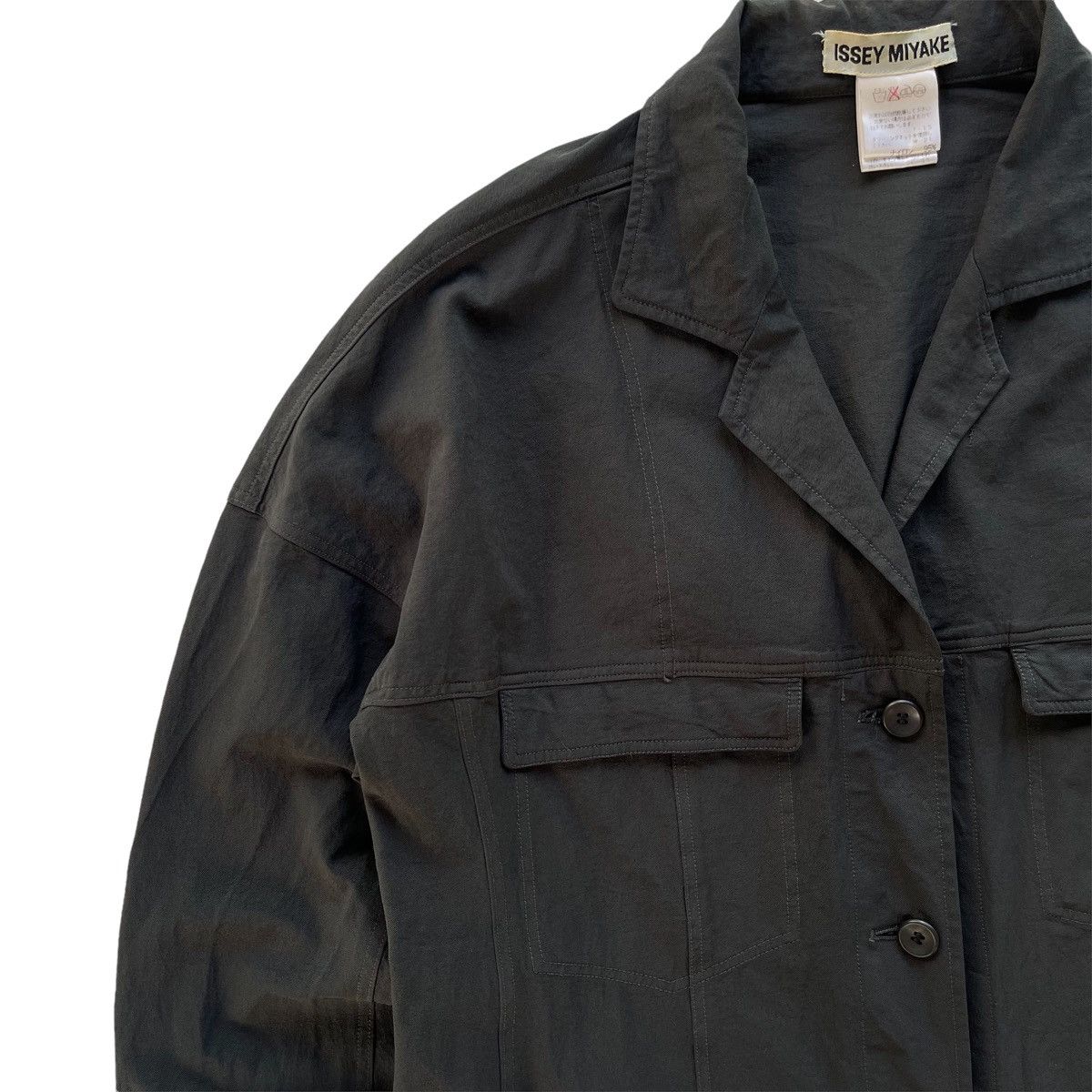 Issey Miyake Issey Miyake 🇯🇵 ICONIC Elastic Double Pocket Spring Jacket Size US L / EU 52-54 / 3 - 4 Thumbnail
