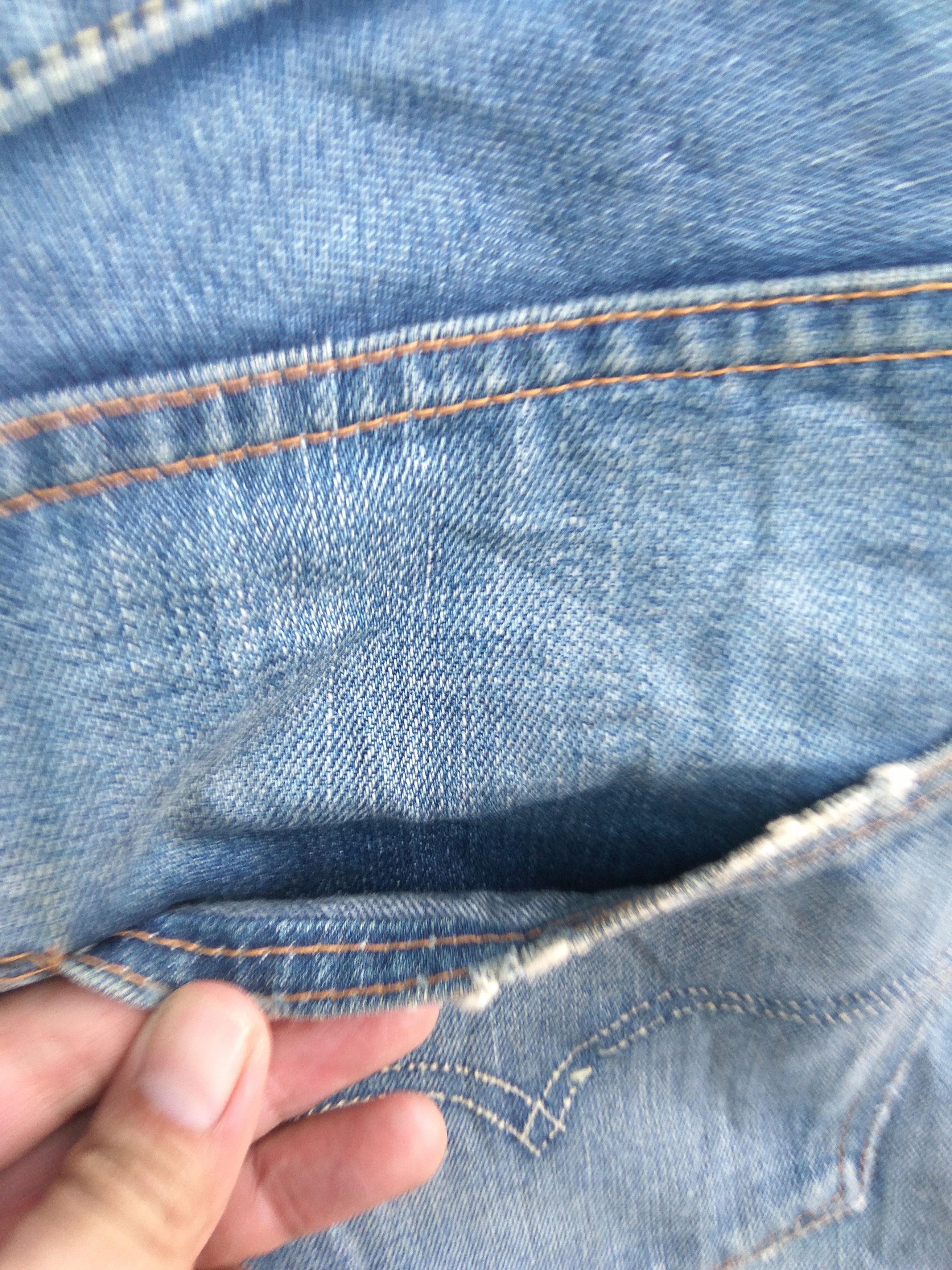 Levi's Vintage Levis 501 jeans big E Capital E selvedge patchwork Size US 32 / EU 48 - 8 Thumbnail