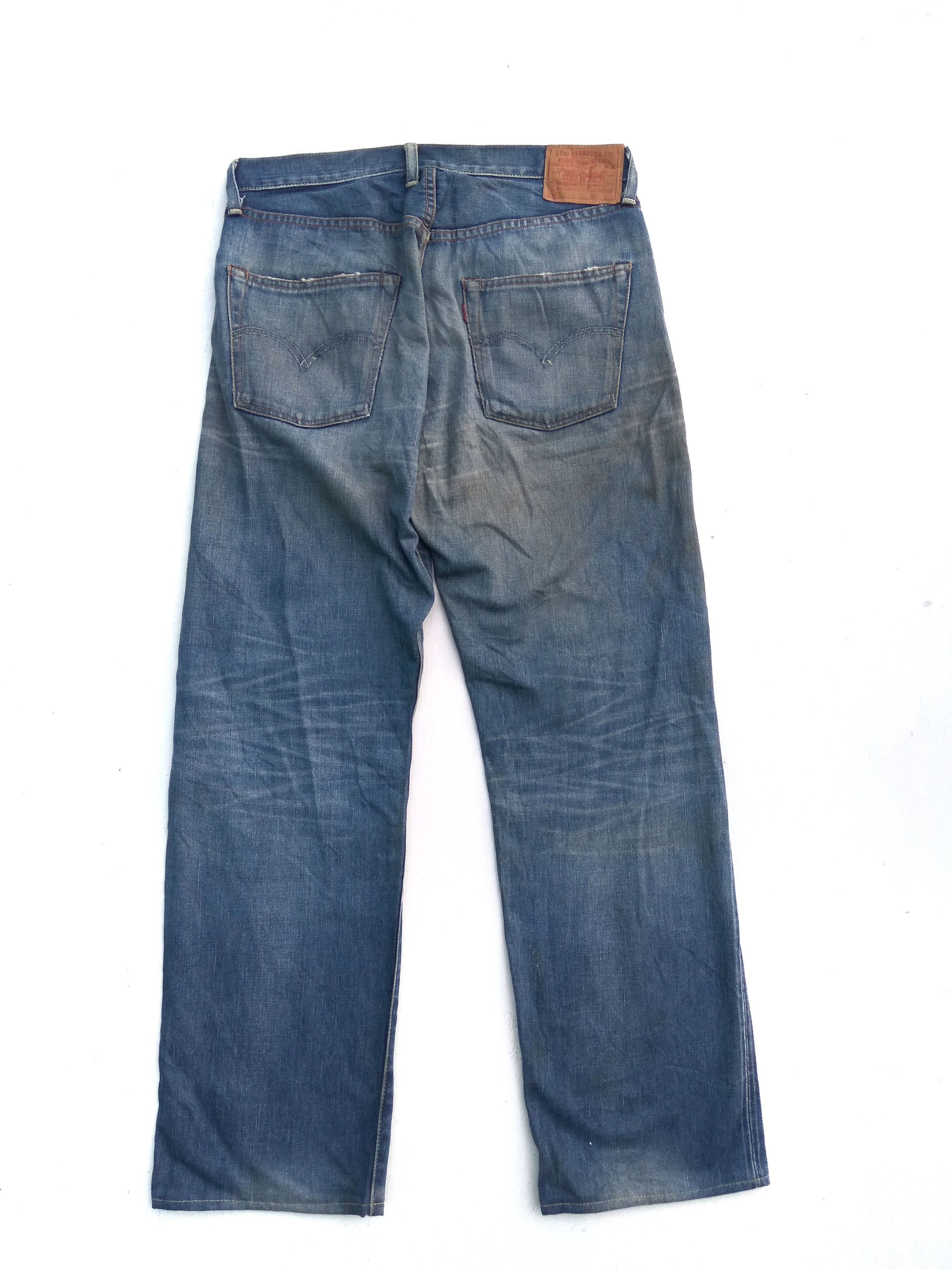 Levi's Vintage Levis 501 jeans big E Capital E selvedge patchwork Size US 32 / EU 48 - 6 Thumbnail