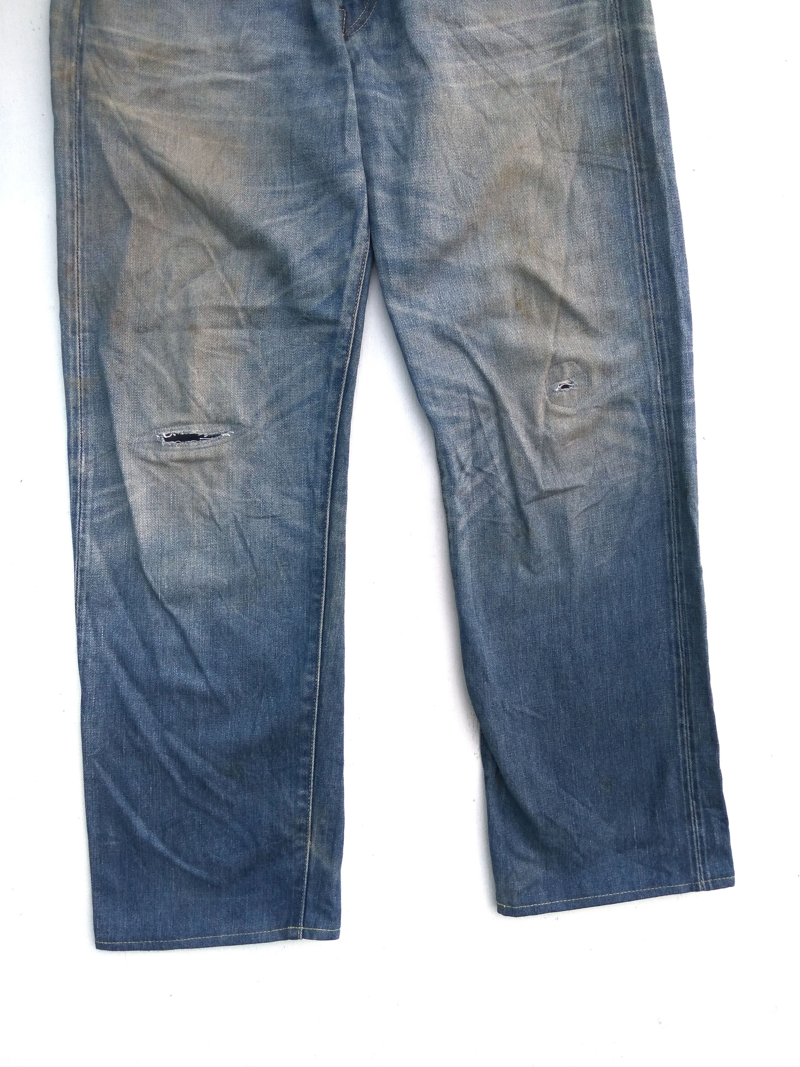 Levi's Vintage Levis 501 jeans big E Capital E selvedge patchwork Size US 32 / EU 48 - 3 Thumbnail