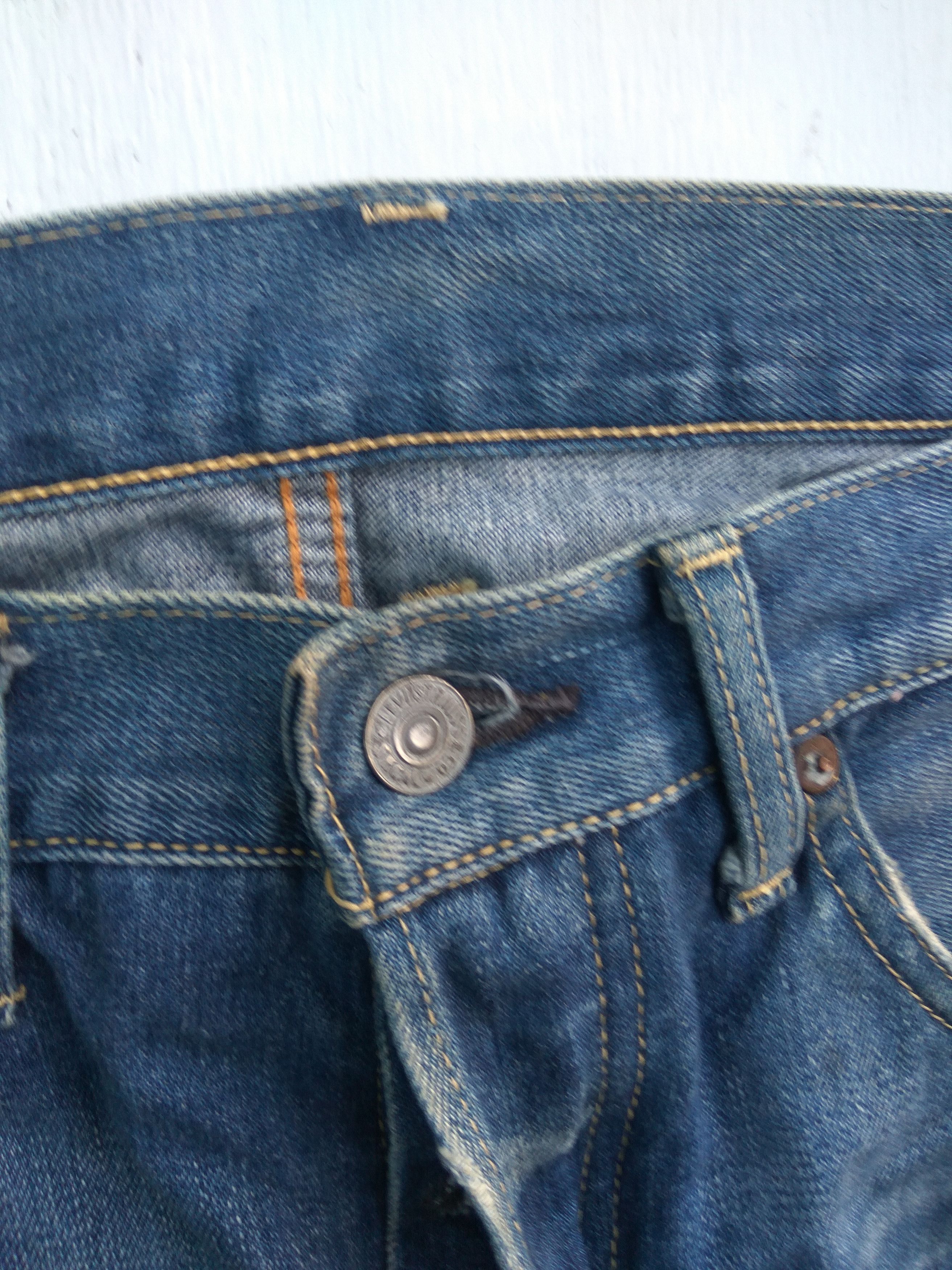 Levi's Vintage Levis 501 jeans big E Capital E selvedge patchwork Size US 32 / EU 48 - 14 Thumbnail