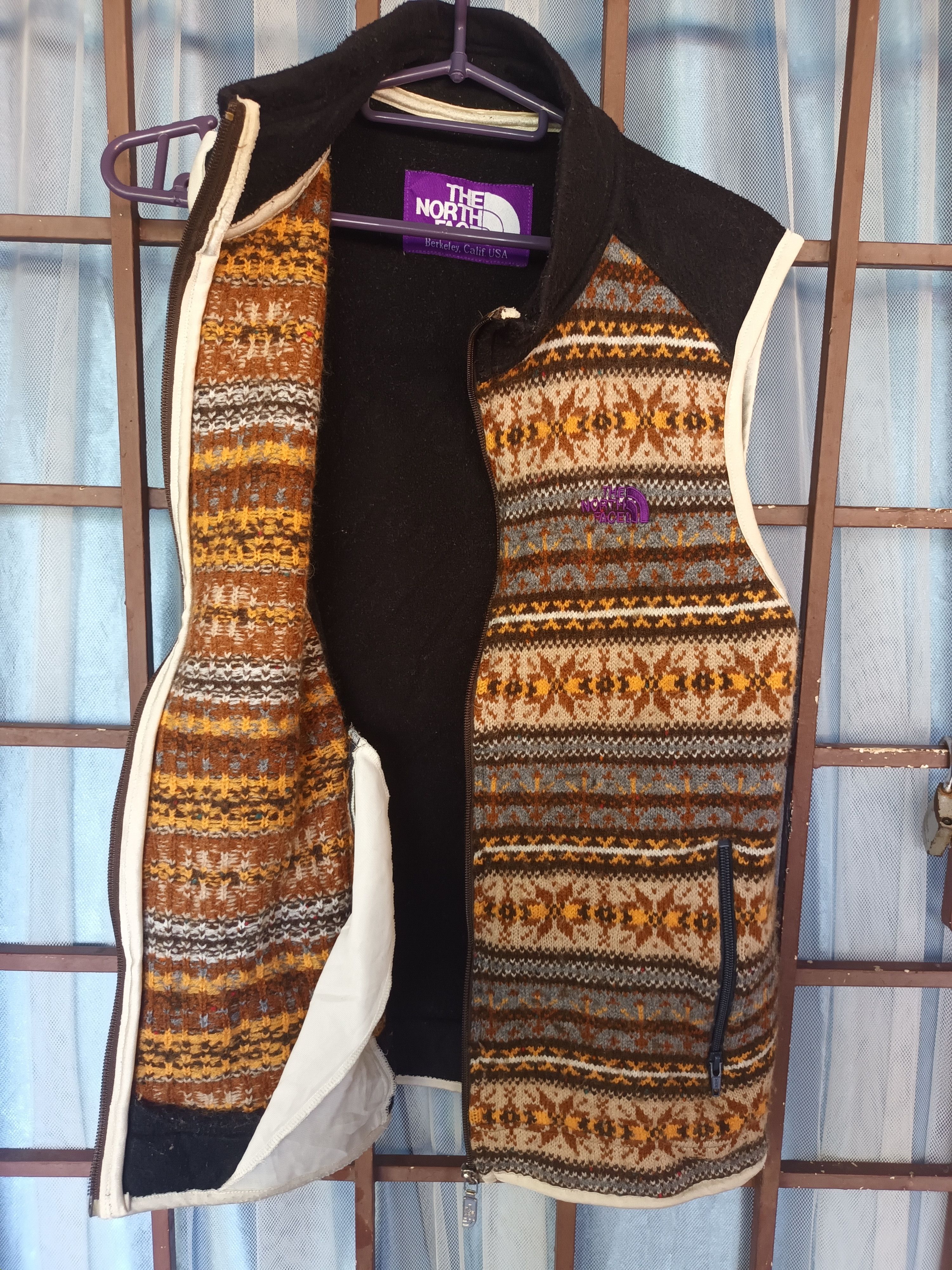 The North Face × Vintage 🔥 THE NORTH FACE NAVAJO STYLE ZIPPER VEST 🔥 Size US M / EU 48-50 / 2 - 6 Thumbnail