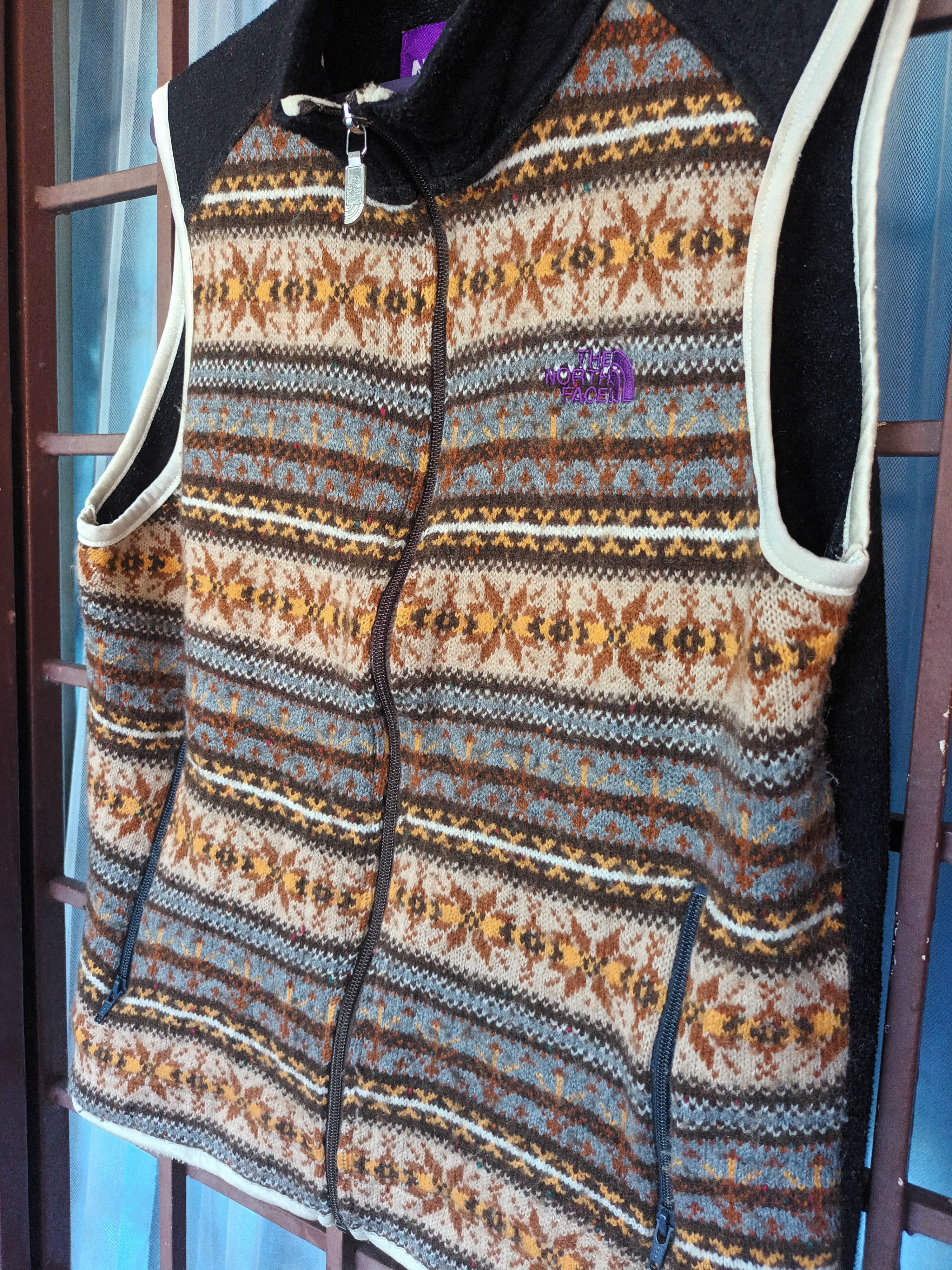 The North Face × Vintage 🔥 THE NORTH FACE NAVAJO STYLE ZIPPER VEST 🔥 Size US M / EU 48-50 / 2 - 2 Thumbnail