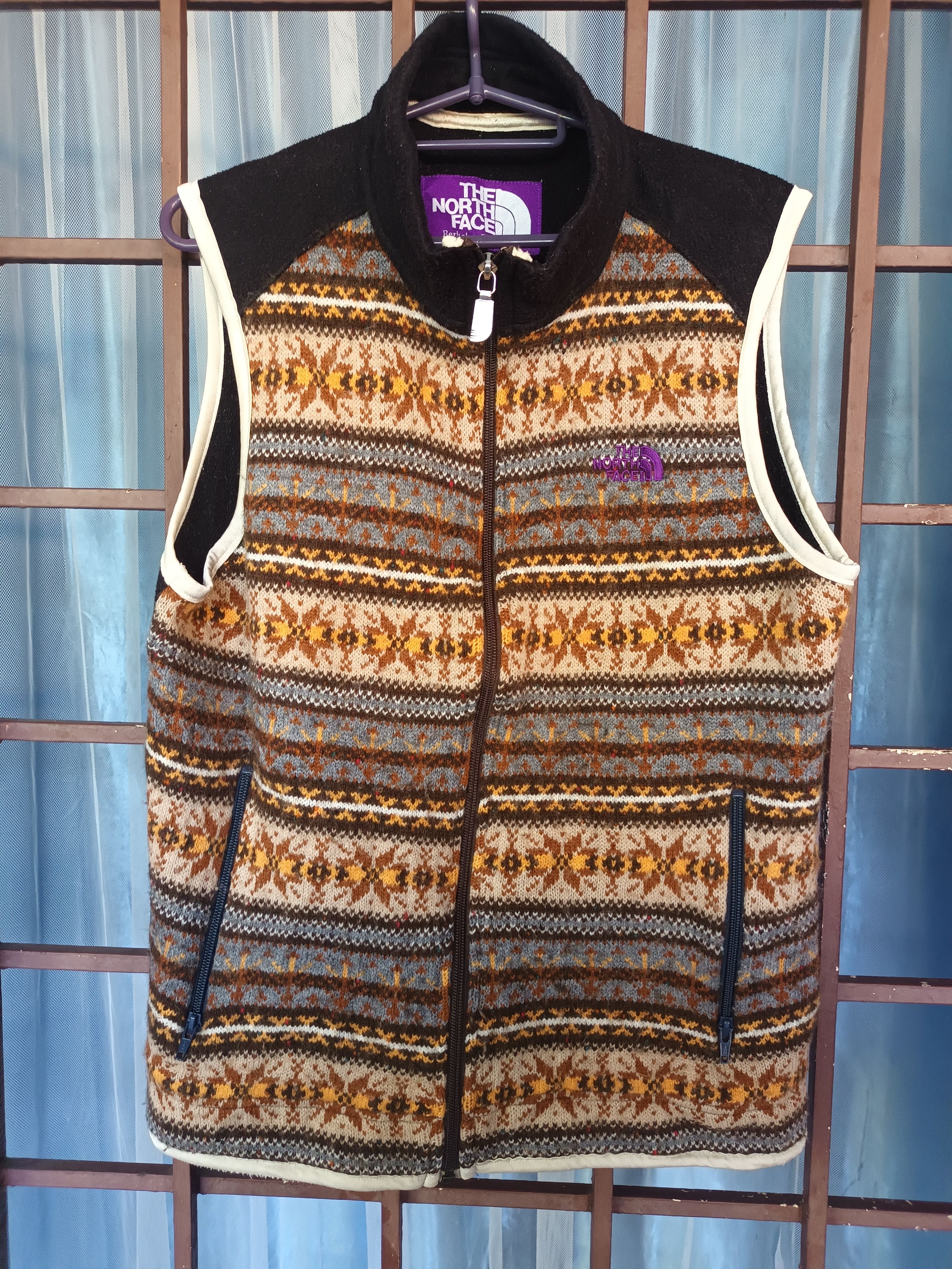The North Face × Vintage 🔥 THE NORTH FACE NAVAJO STYLE ZIPPER VEST 🔥 Size US M / EU 48-50 / 2 - 1 Thumbnail