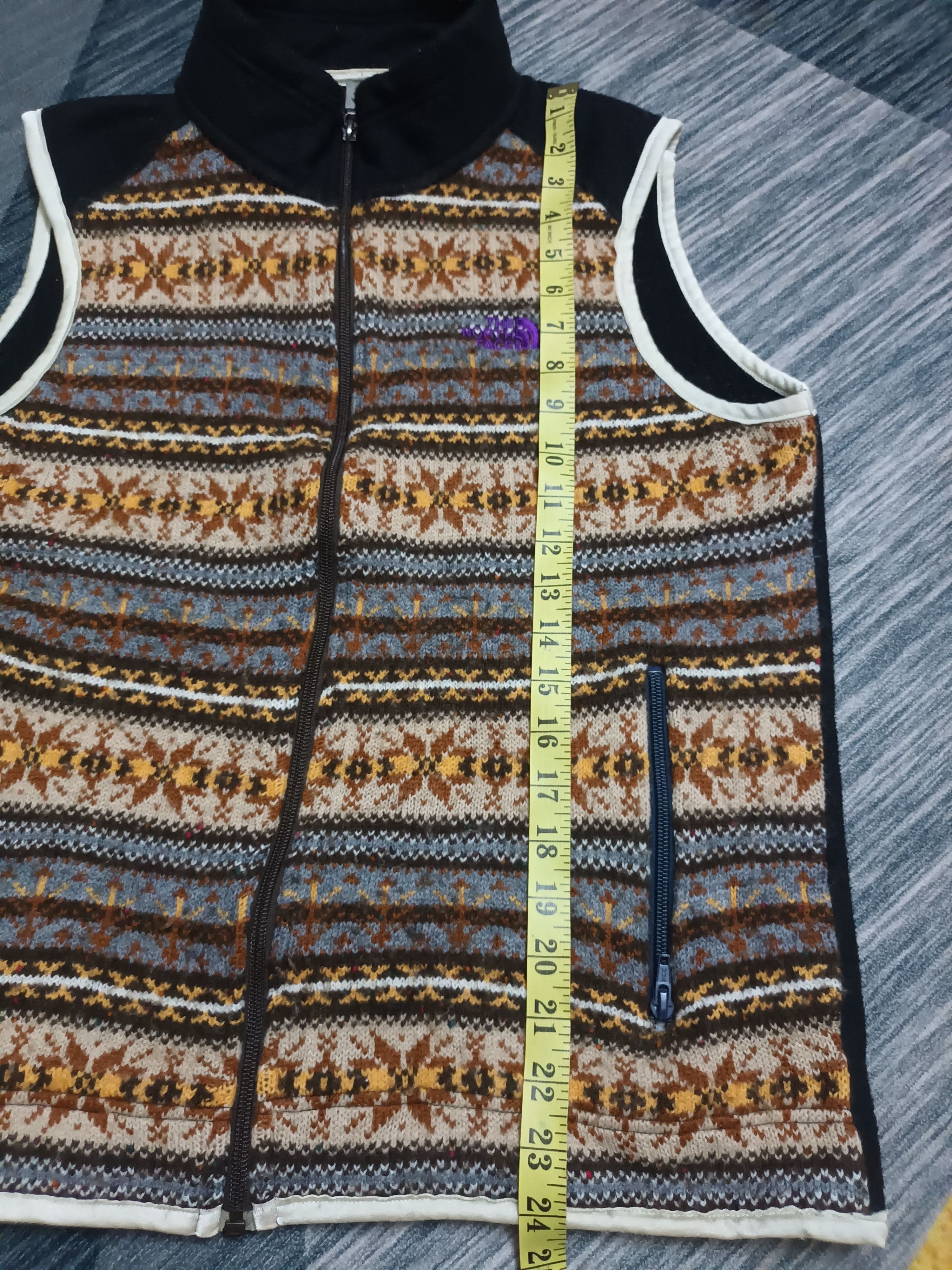 The North Face × Vintage 🔥 THE NORTH FACE NAVAJO STYLE ZIPPER VEST 🔥 Size US M / EU 48-50 / 2 - 11 Thumbnail
