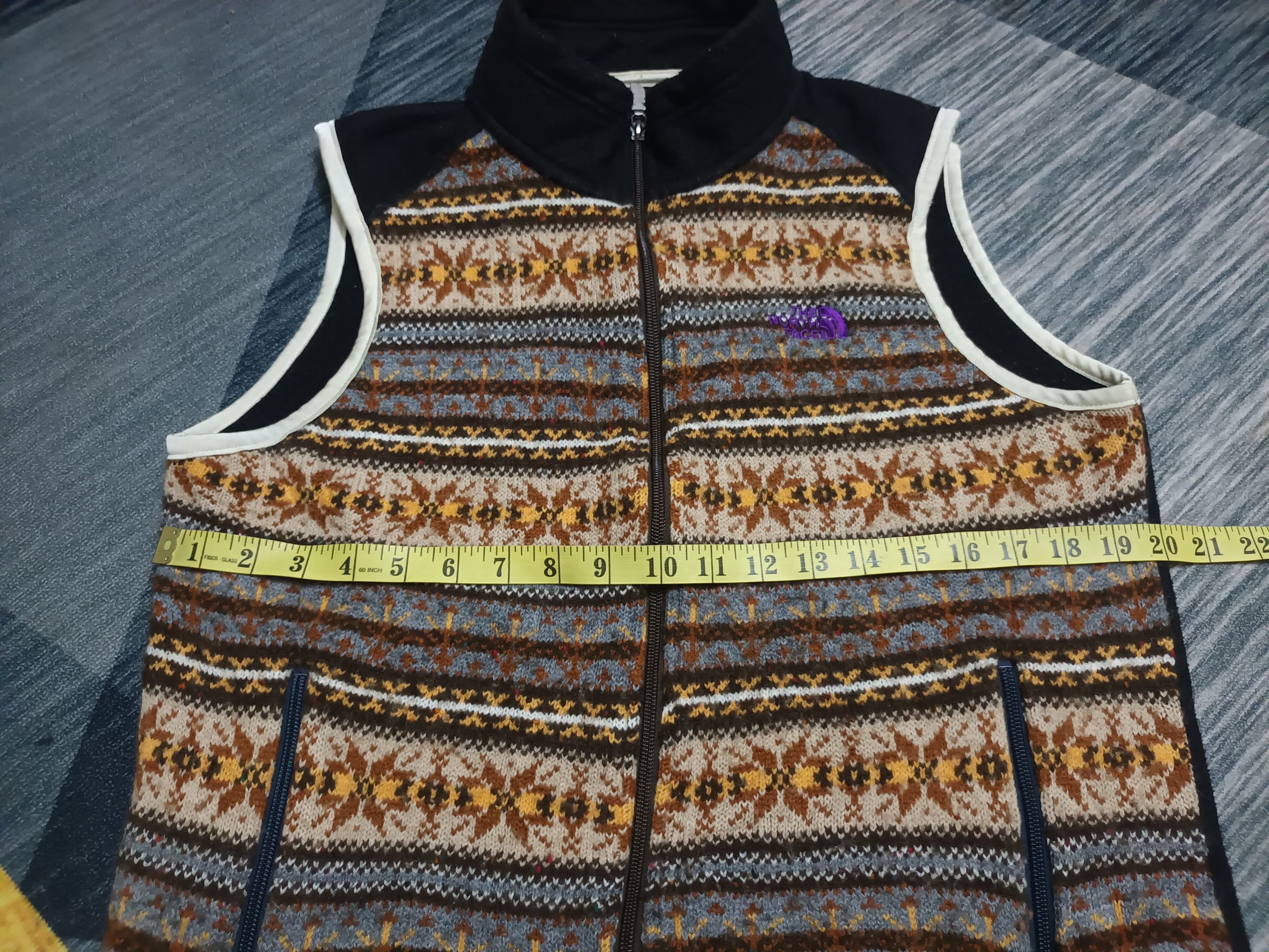 The North Face × Vintage 🔥 THE NORTH FACE NAVAJO STYLE ZIPPER VEST 🔥 Size US M / EU 48-50 / 2 - 10 Thumbnail