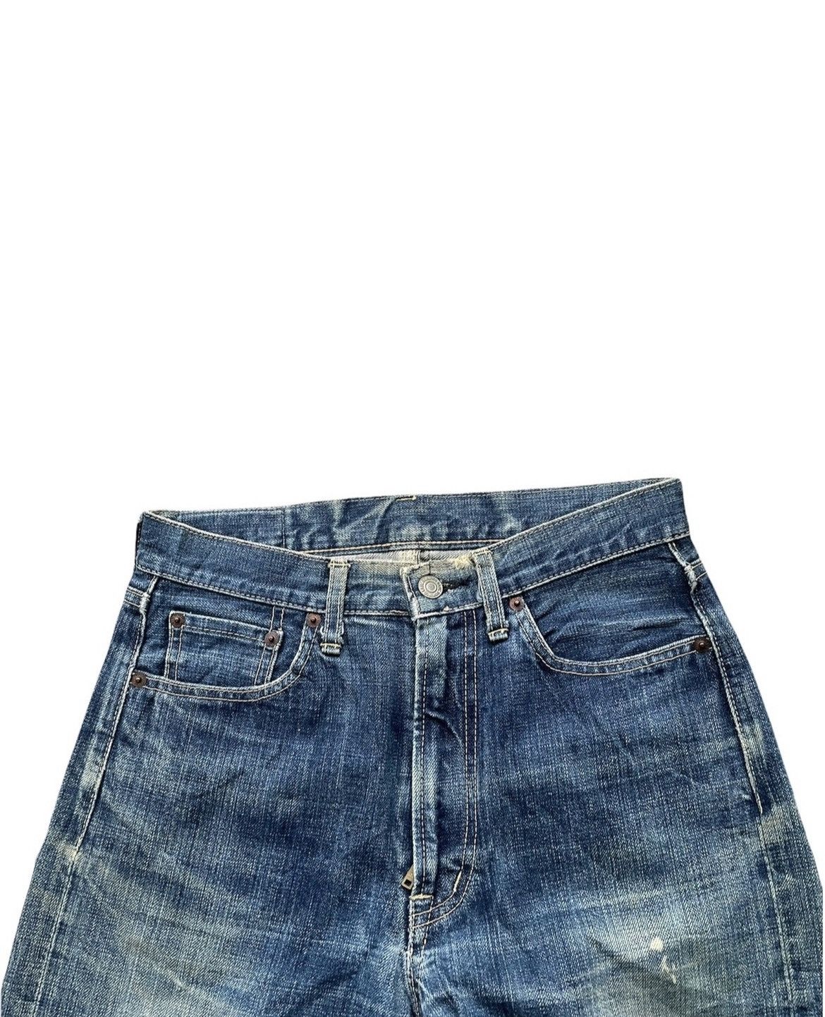 Japanese Brand × OMNIGOD Vintage Domingo Selvedge Distressed Denim Size US 29 - 5 Thumbnail