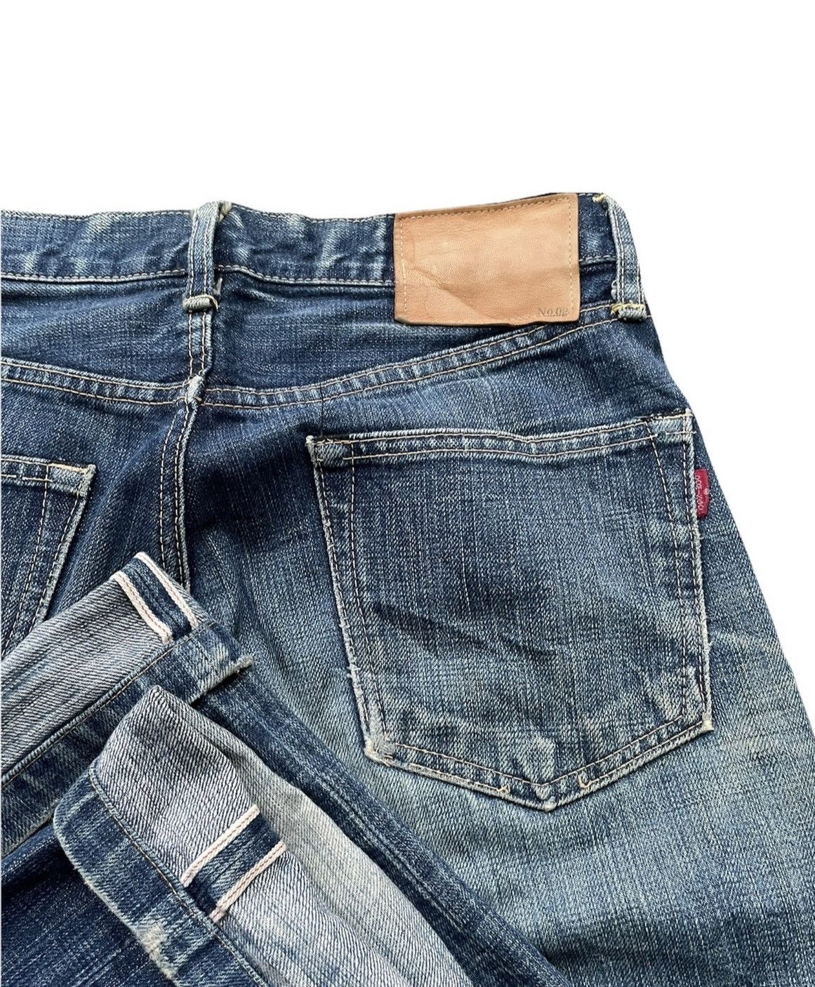 Japanese Brand × OMNIGOD Vintage Domingo Selvedge Distressed Denim Size US 29 - 15 Thumbnail