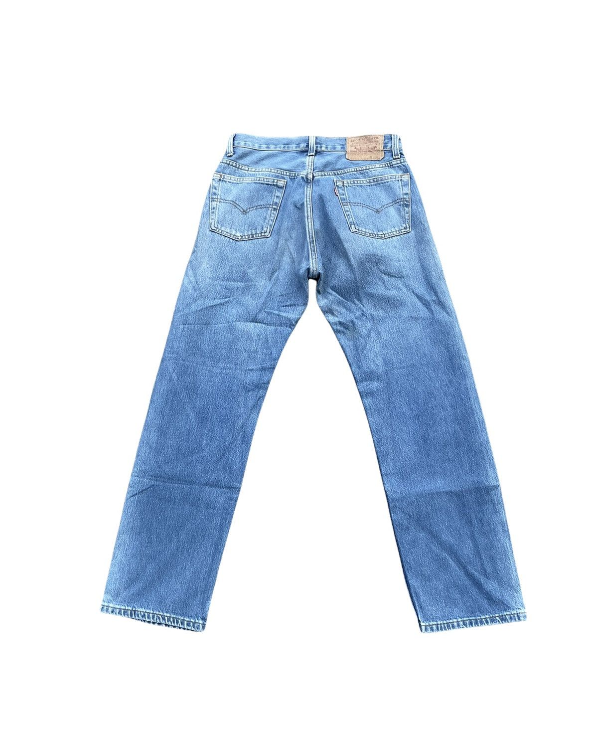 Levi's Vintage Levi’s 501 Usa 1989 Aging Wash Denim Size US 29 - 6 Thumbnail
