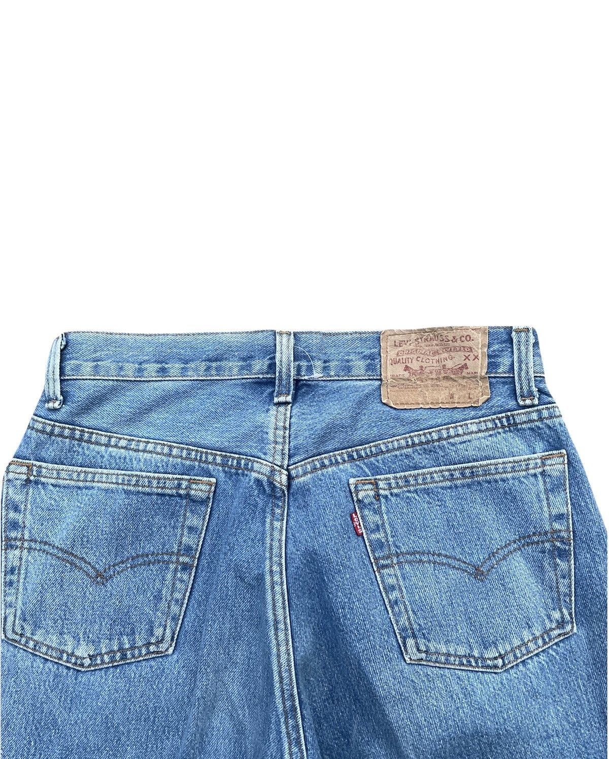 Levi's Vintage Levi’s 501 Usa 1989 Aging Wash Denim Size US 29 - 8 Thumbnail