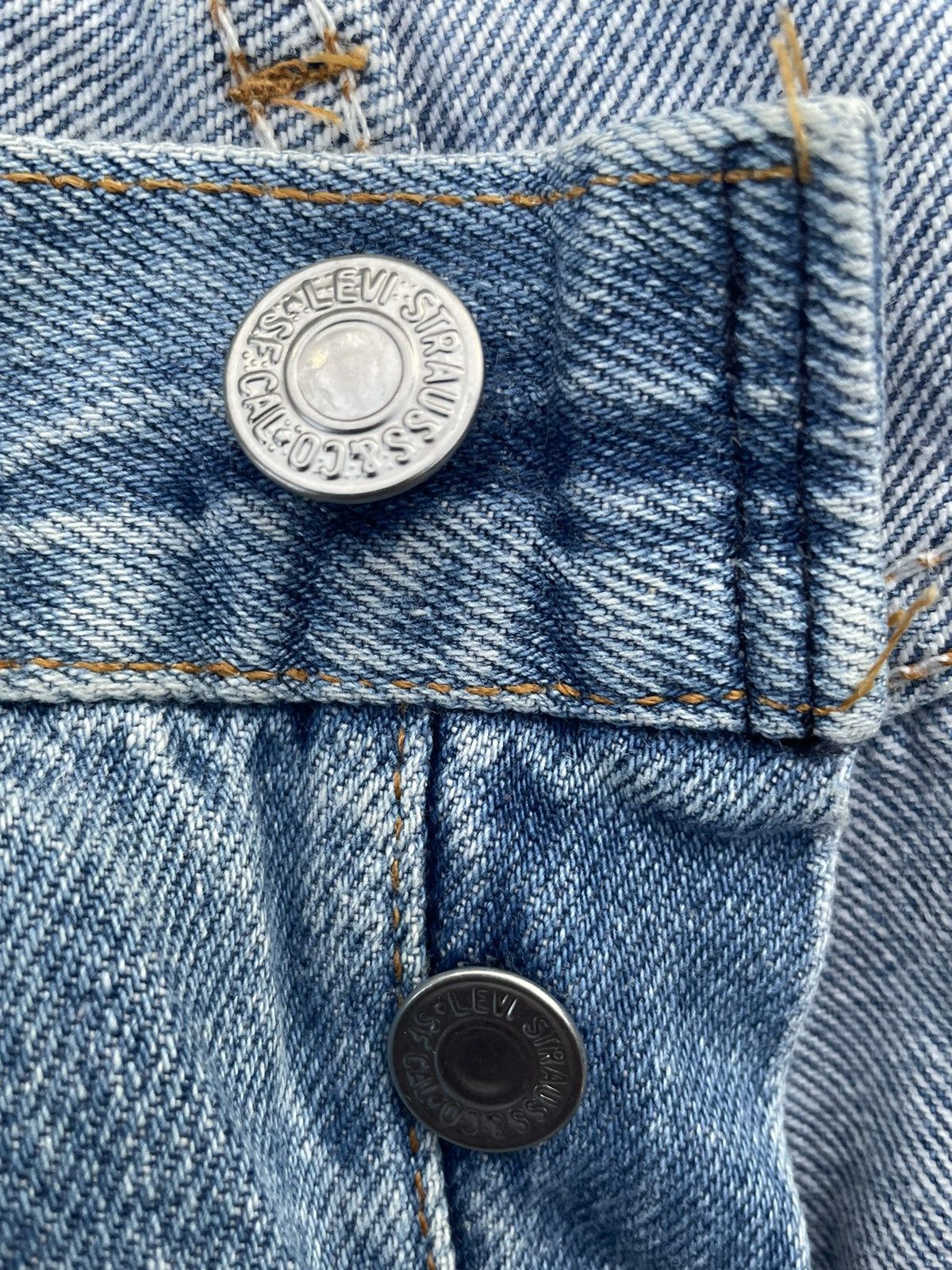 Levi's Vintage Levi’s 501 Usa 1989 Aging Wash Denim Size US 29 - 17 Thumbnail
