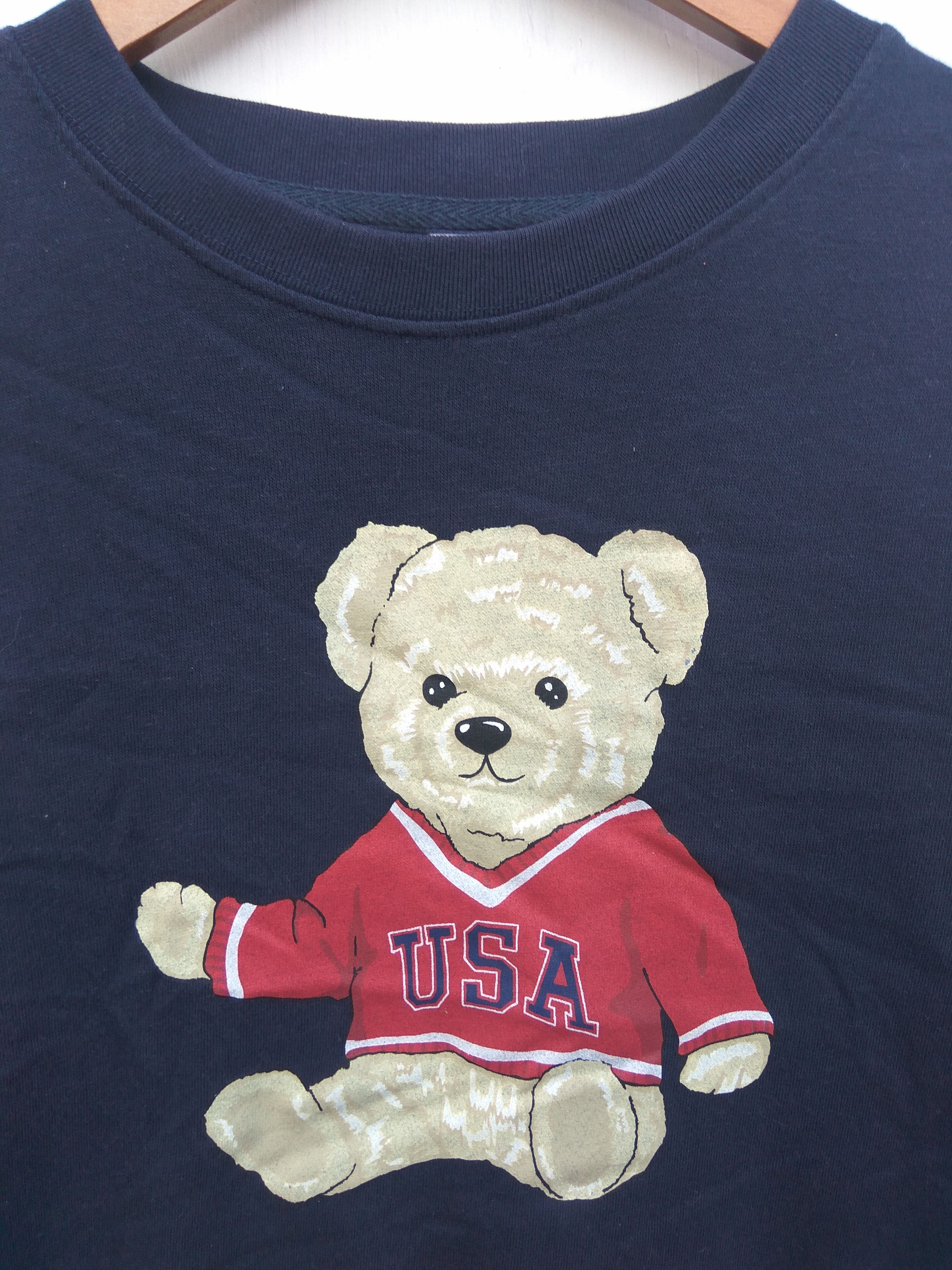 Vintage Vintage Bear USA Sweatshirt small size Polo Bear Size US XS / EU 42 / 0 - 1 Thumbnail