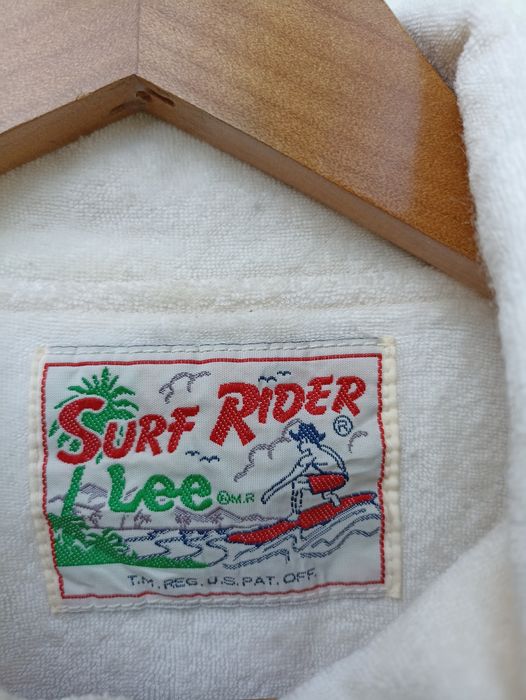 Rare Vintage Lee Surf Rider Jacket Cotton Design Hawaiian 