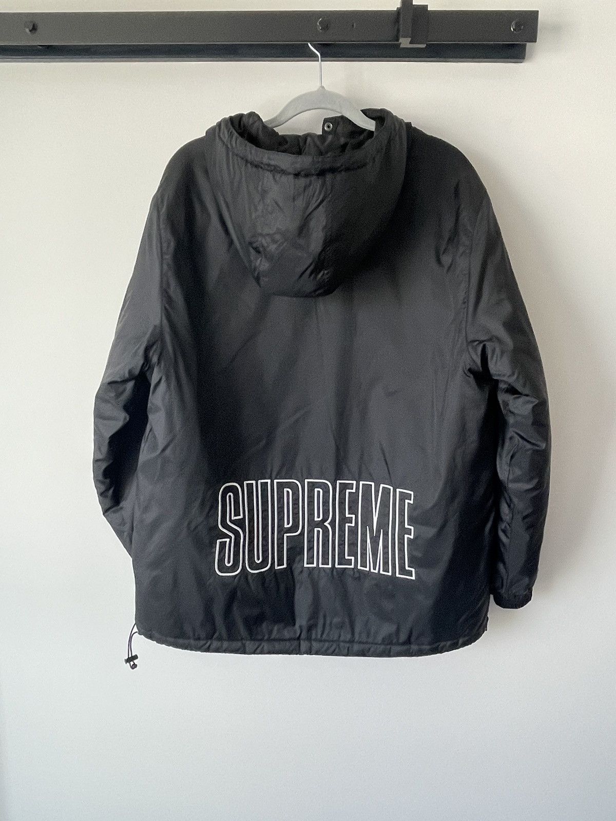 Champion × Supreme Supreme x Champion pullover parka | Grailed