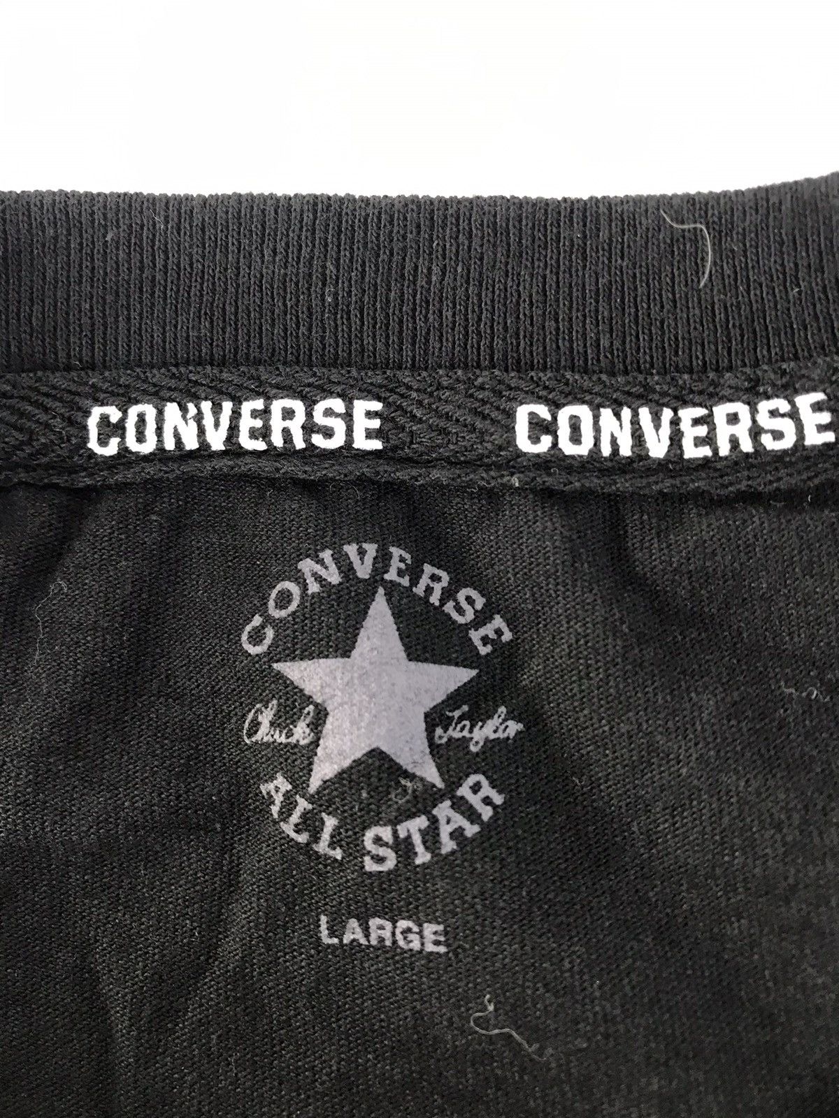 Converse × Vintage Converse All Star Chuck Taylor Purple Sneakers Logo Tee Size M / US 6-8 / IT 42-44 - 6 Thumbnail