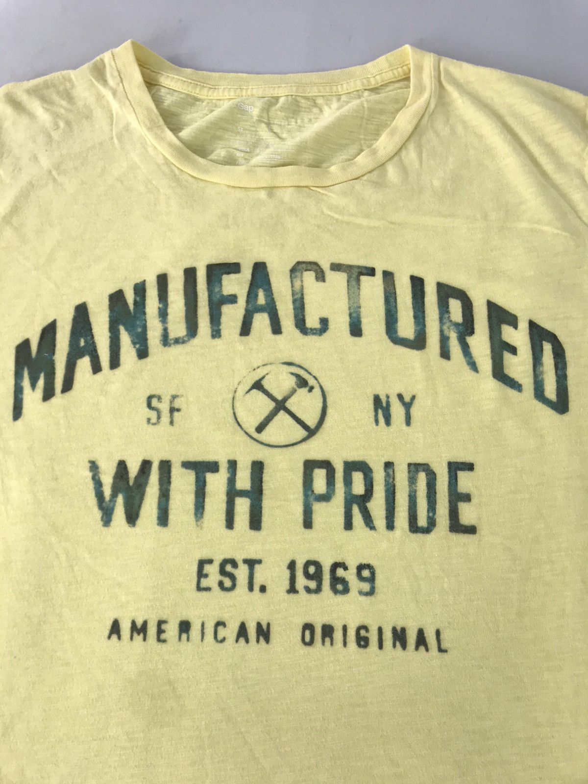Gap Hype Gap Brand USA Design Printed Tee Unisex Size US M / EU 48-50 / 2 - 2 Thumbnail