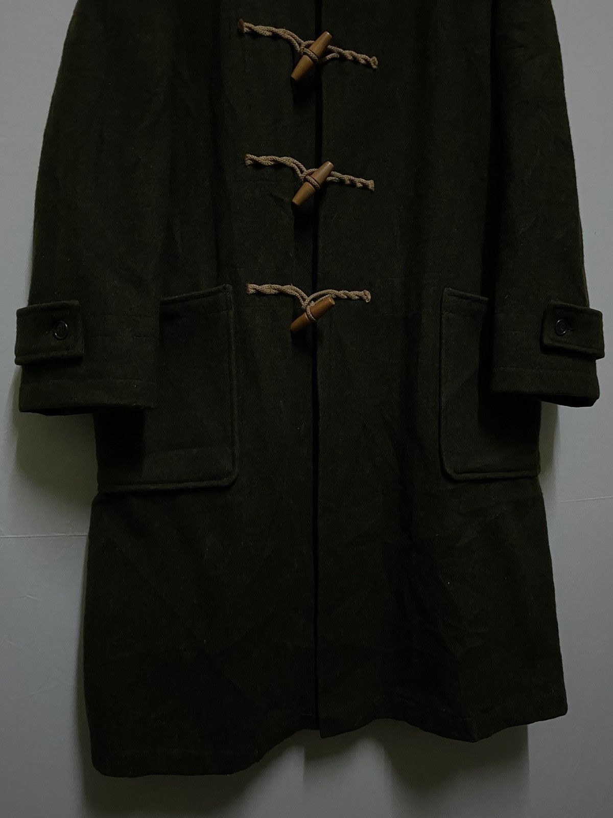 Designer × Japanese Brand × PPFM Peyton Place Craftman Ship Duffle Coat Wool England Size US M / EU 48-50 / 2 - 2 Thumbnail