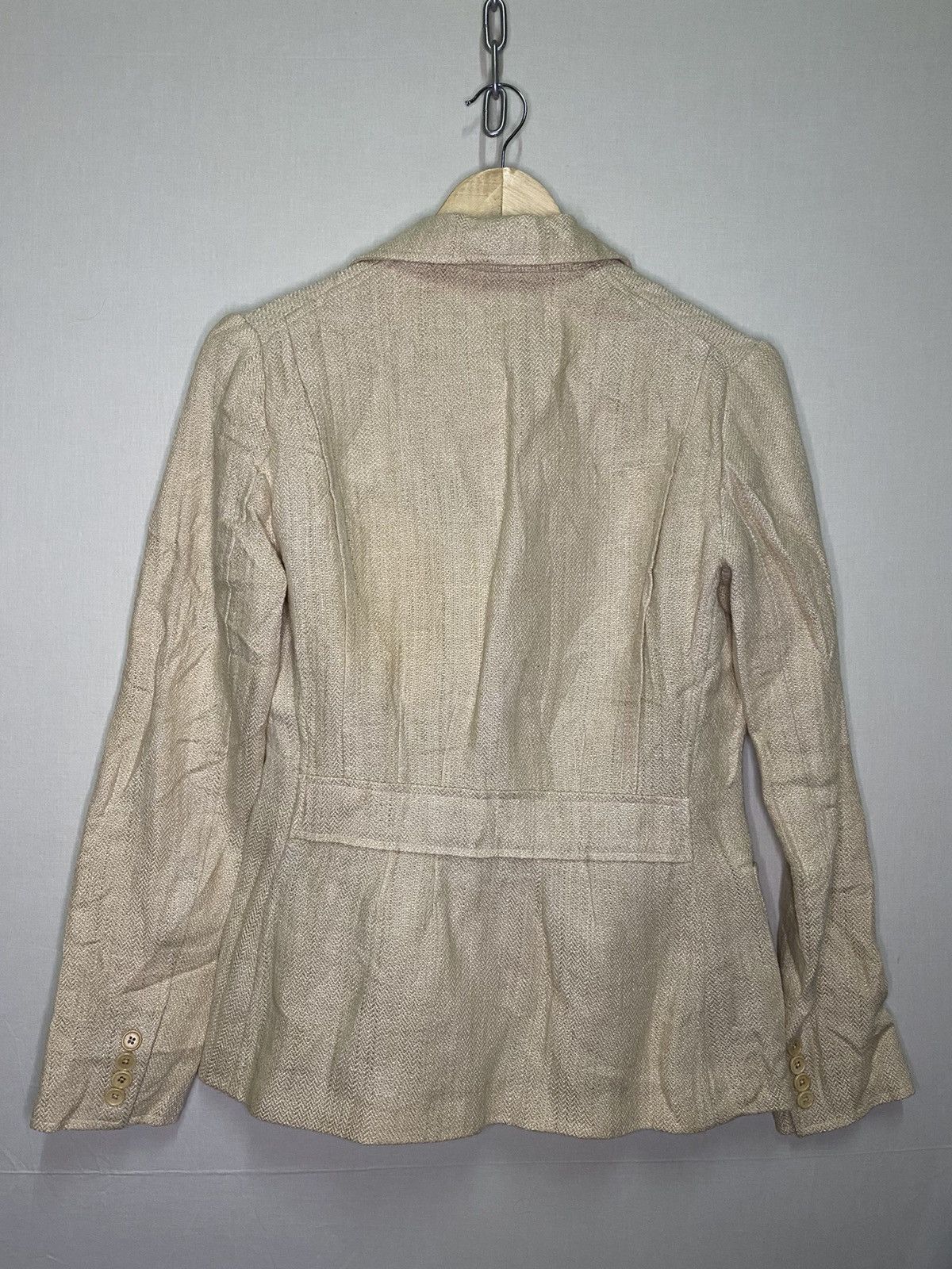Polo Ralph Lauren Polo Ralph Lauren Italy Linen Blazer Jacket Size M Size M / US 6-8 / IT 42-44 - 3 Thumbnail