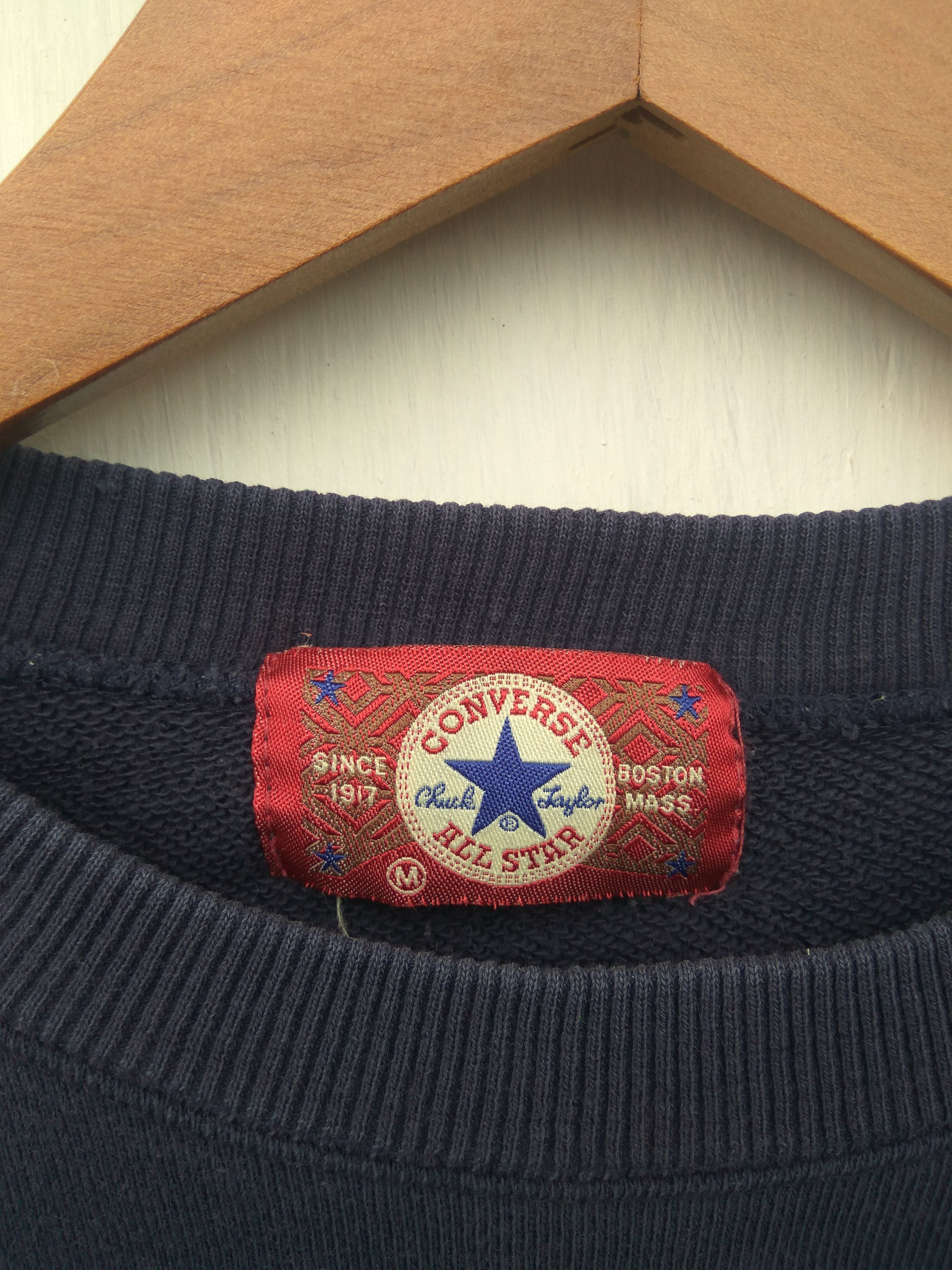 Converse × Vintage Vintage CONVERSE sweatshirt spell out jumper Size US M / EU 48-50 / 2 - 4 Thumbnail