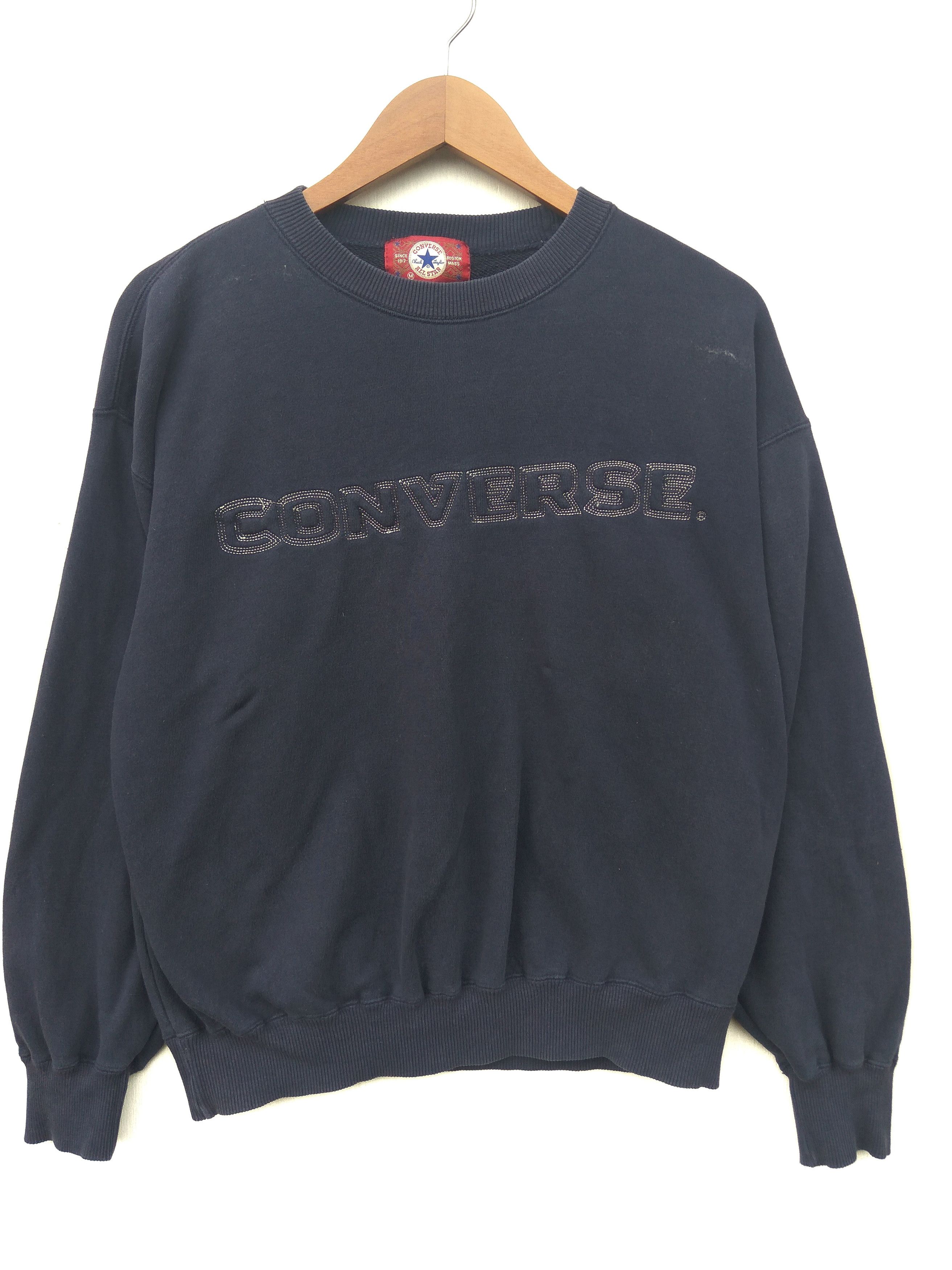 Converse × Vintage Vintage CONVERSE sweatshirt spell out jumper Size US M / EU 48-50 / 2 - 1 Thumbnail