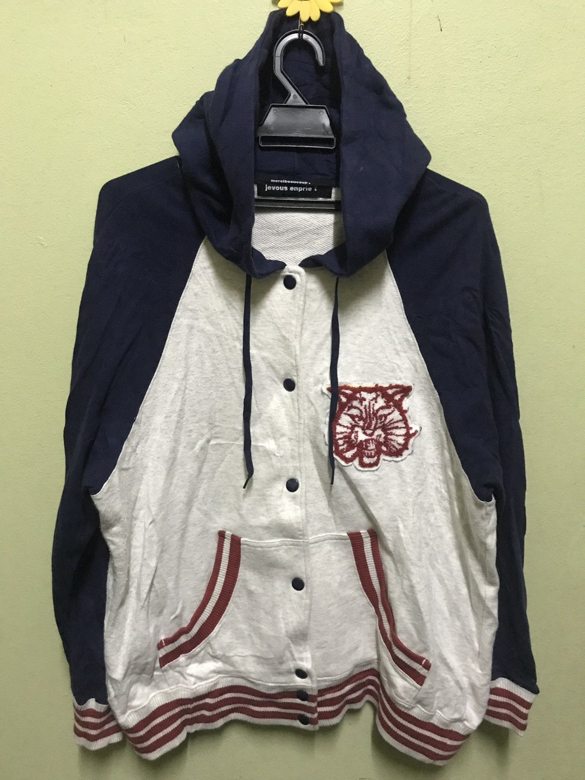 Issey Miyake × mercibeaucoup Sweater Zipper Hoodie Tiger Size US L / EU 52-54 / 3 - 1 Thumbnail