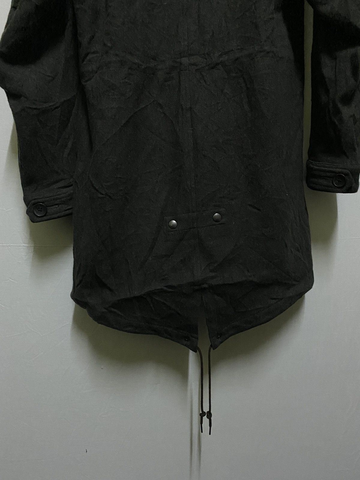 Japanese Brand × STUDIOUS Studios Japan Green Parkas Wool Attached Hoodie Japan Size US M / EU 48-50 / 2 - 10 Thumbnail