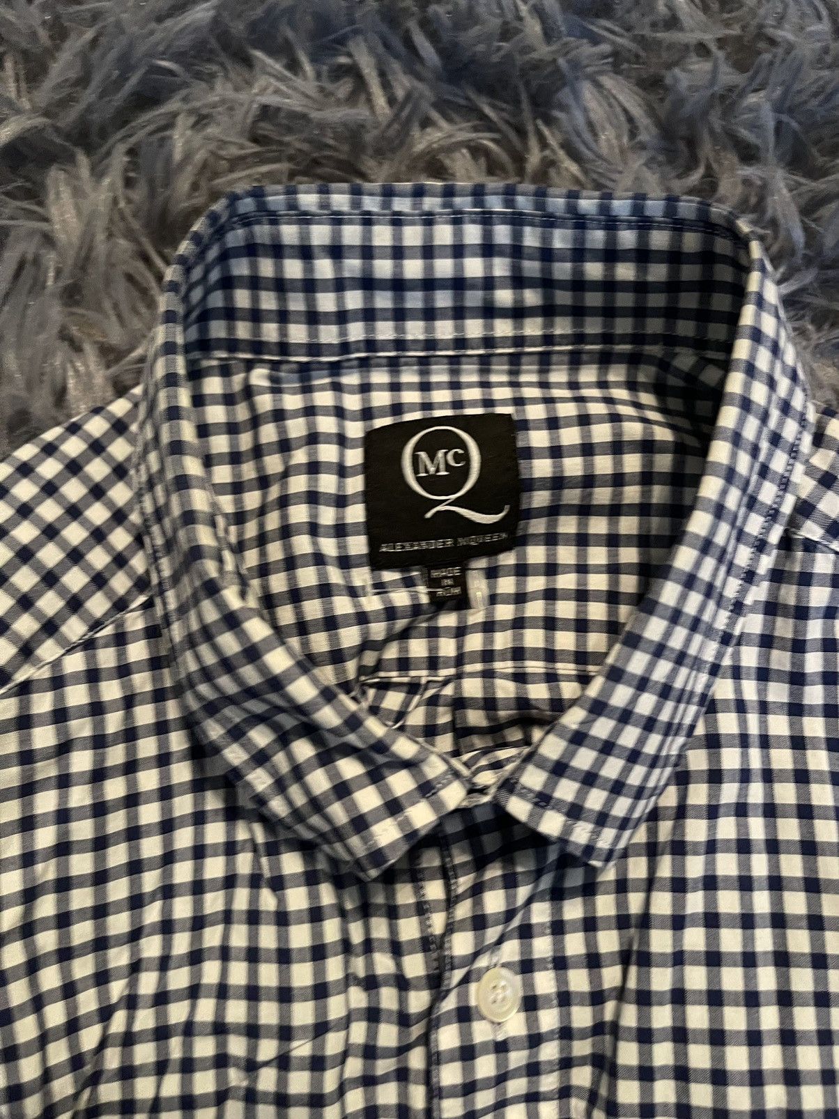 Alexander McQueen × Vintage Alexander McQueen check print shirt Size US L / EU 52-54 / 3 - 6 Thumbnail