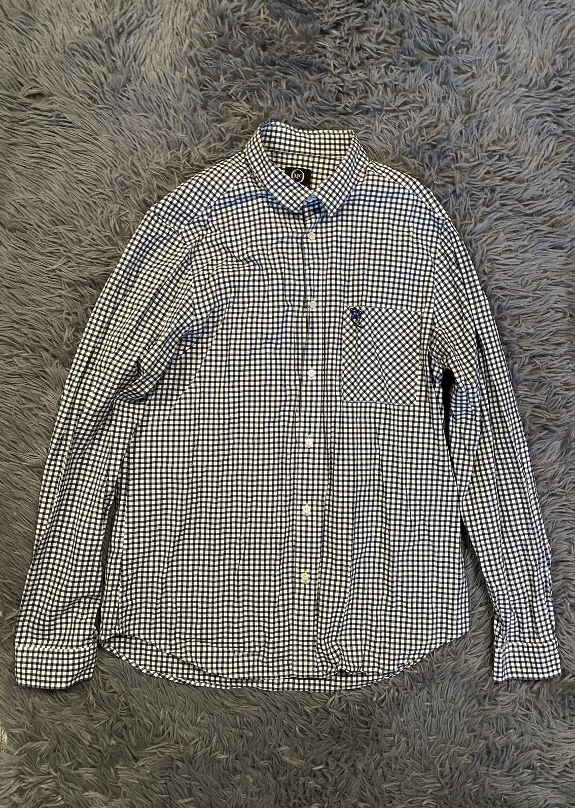 Alexander McQueen × Vintage Alexander McQueen check print shirt Size US L / EU 52-54 / 3 - 1 Thumbnail