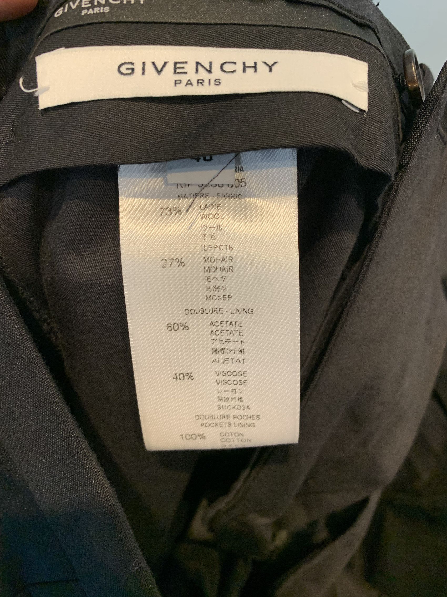 Givenchy SS'16 Pants Silver Stripe Size US 30 / EU 46 - 5 Thumbnail