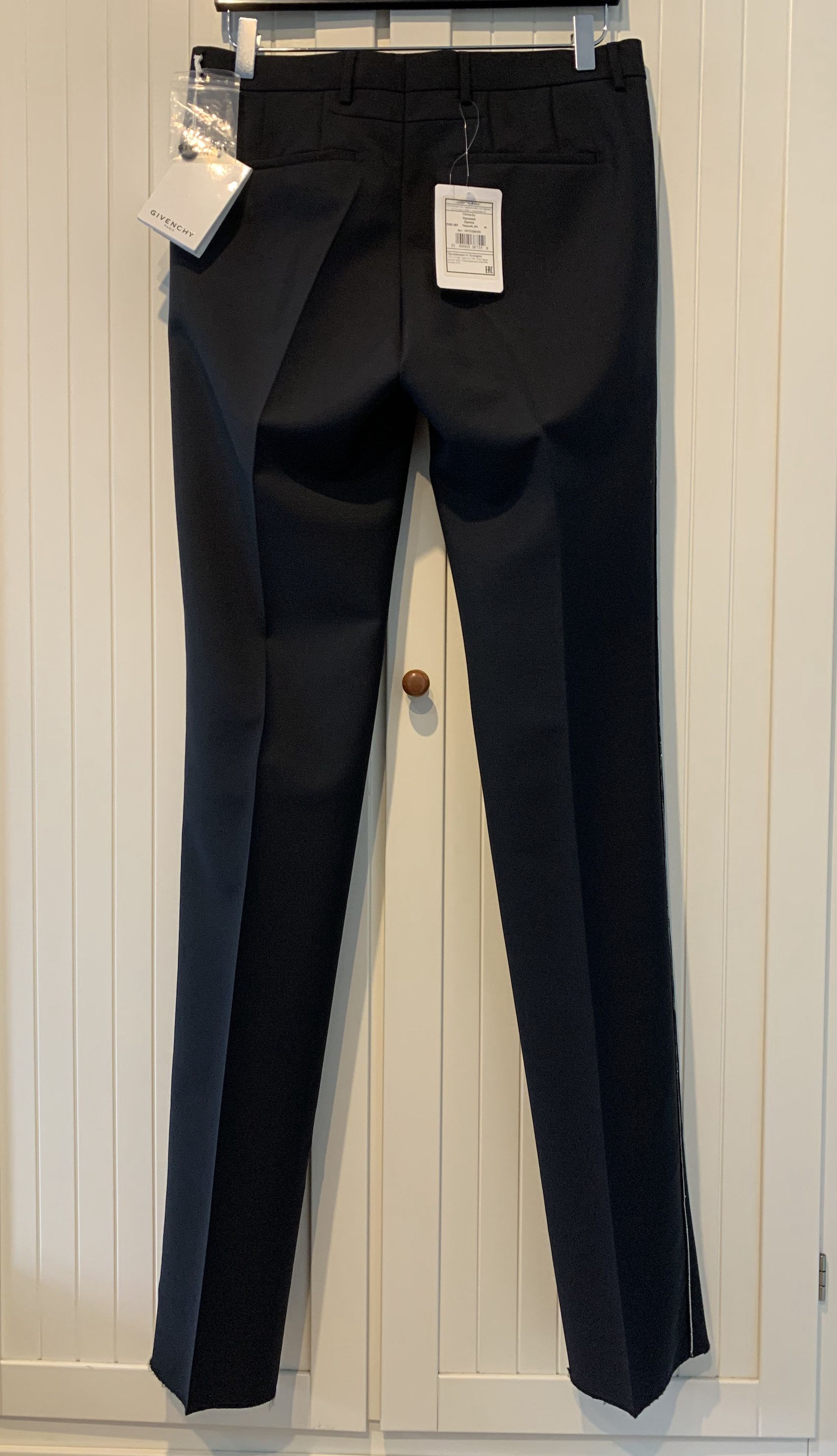 Givenchy SS'16 Pants Silver Stripe Size US 30 / EU 46 - 4 Thumbnail