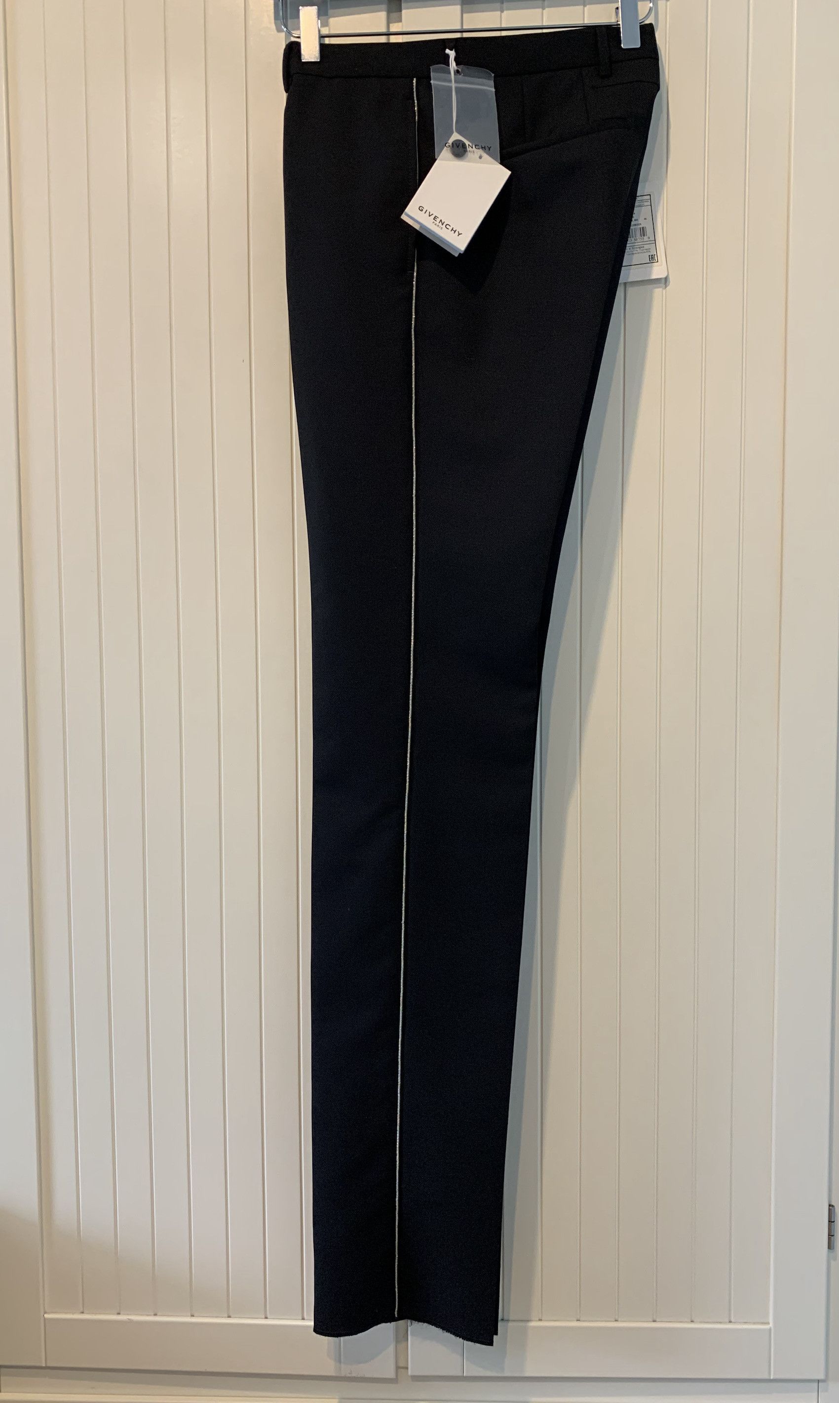 Givenchy SS'16 Pants Silver Stripe Size US 30 / EU 46 - 2 Thumbnail