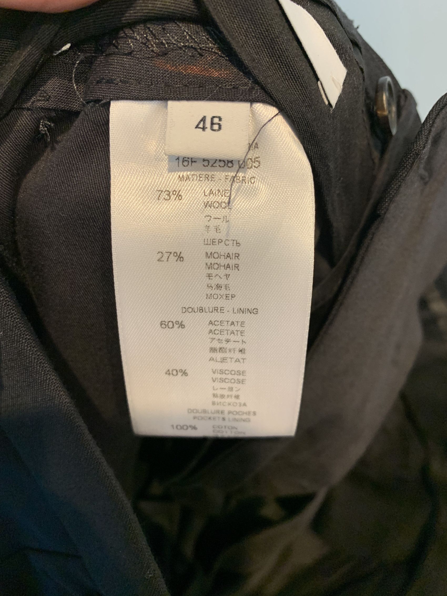 Givenchy SS'16 Pants Silver Stripe Size US 30 / EU 46 - 7 Thumbnail