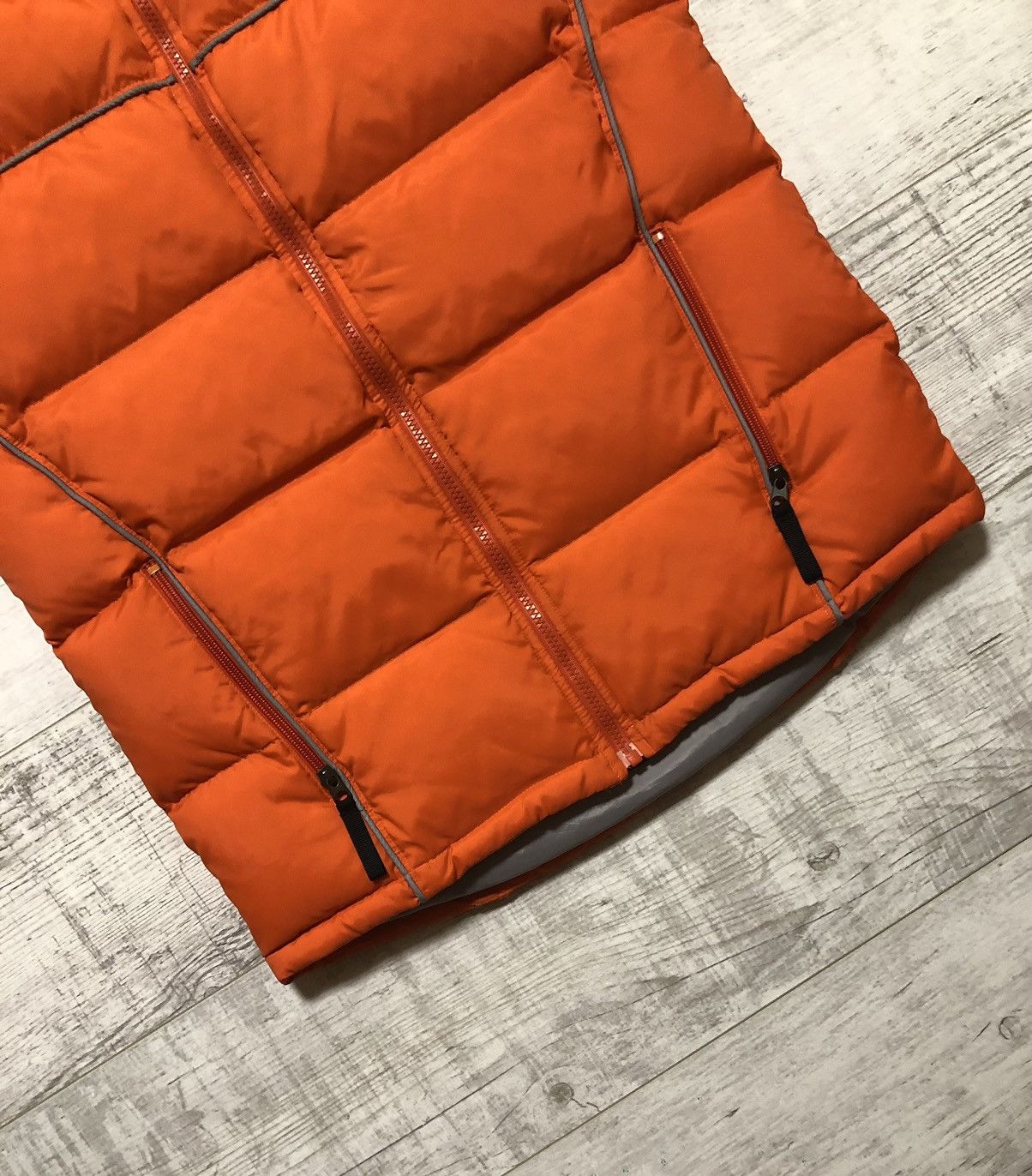 Nike × Vintage Vintage Y2K Nike Nylon Drill Puffer Vest Jacket Size US S / EU 44-46 / 1 - 6 Thumbnail