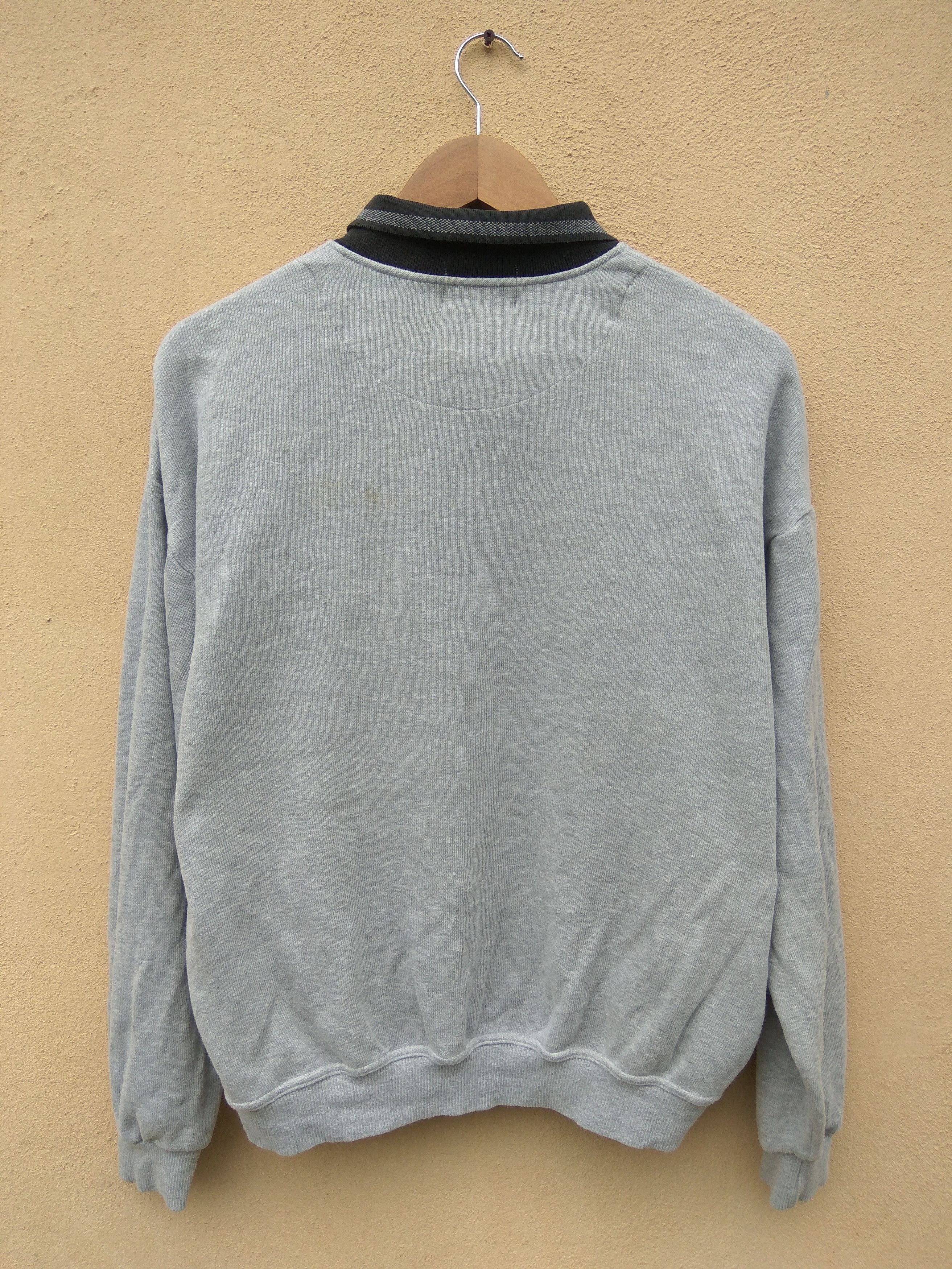 Designer × Valentino Best offer!! Claudio Valentino small logo collar sweatshirt Size US L / EU 52-54 / 3 - 2 Thumbnail