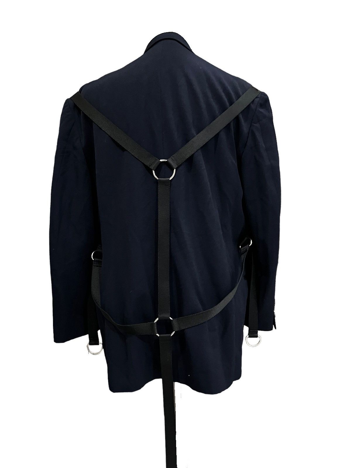 image of Yohji Yamamoto Bondage Blazer Ys For Men in Black (Size Large)