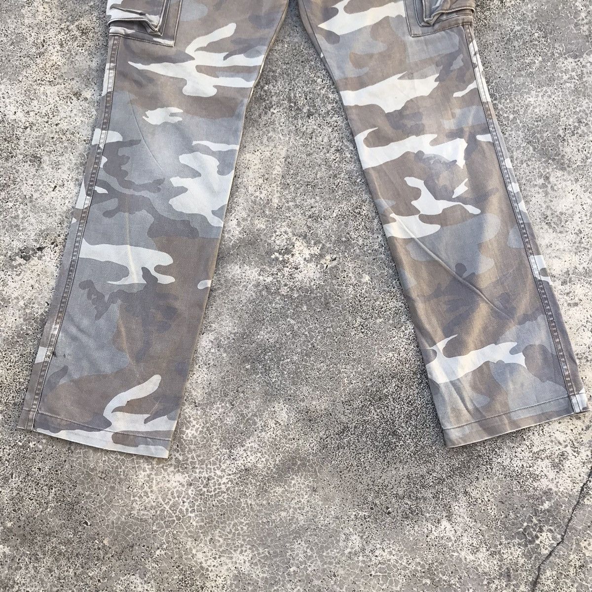 Hunter Vintage Japanese Brand Faded Camo Tactical Cargo Pants Size US 32 / EU 48 - 3 Thumbnail