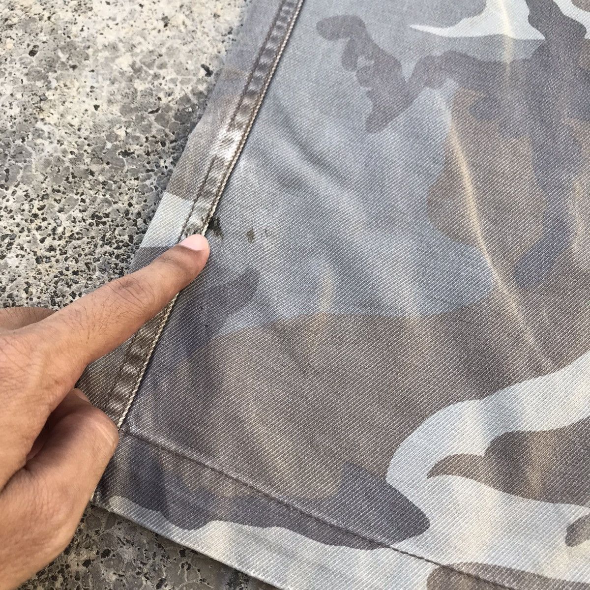 Hunter Vintage Japanese Brand Faded Camo Tactical Cargo Pants Size US 32 / EU 48 - 6 Thumbnail