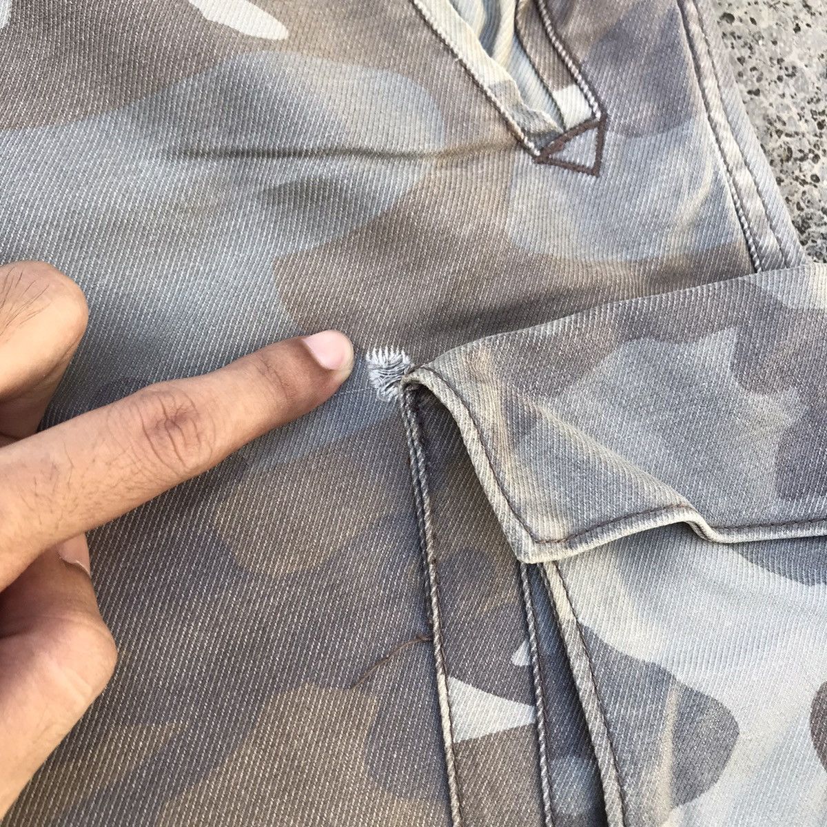 Hunter Vintage Japanese Brand Faded Camo Tactical Cargo Pants Size US 32 / EU 48 - 7 Thumbnail