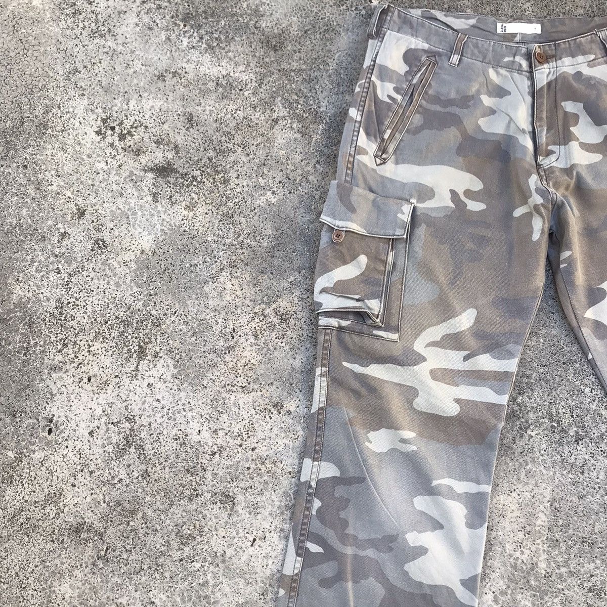 Hunter Vintage Japanese Brand Faded Camo Tactical Cargo Pants Size US 32 / EU 48 - 4 Thumbnail