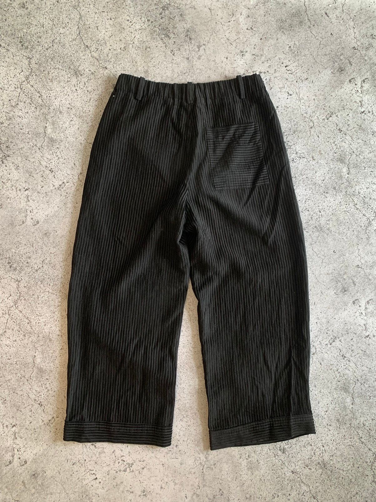 Pre-owned Avant Garde X Yohji Yamamoto Annette Gortz Wide Japanese Fit Pants Yamamoto Style In Black