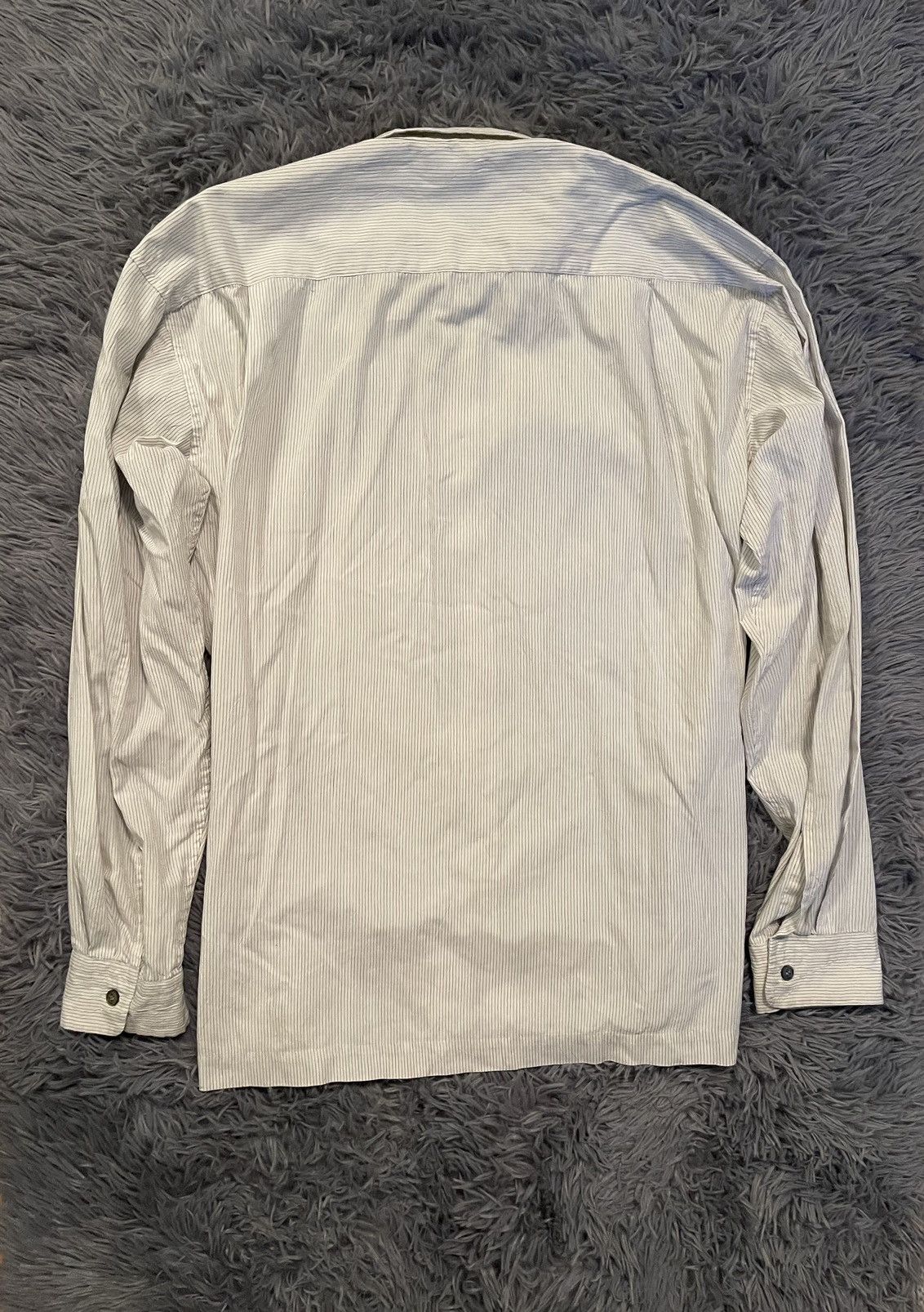 Issey Miyake × Japanese Brand Issey Miyake vintage archive striped Japanese shirt Size US L / EU 52-54 / 3 - 6 Thumbnail