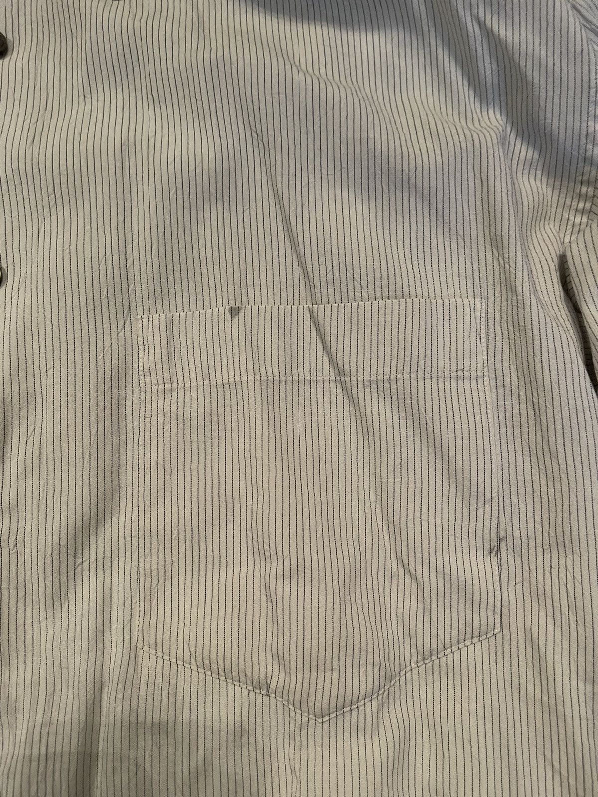 Issey Miyake × Japanese Brand Issey Miyake vintage archive striped Japanese shirt Size US L / EU 52-54 / 3 - 7 Thumbnail