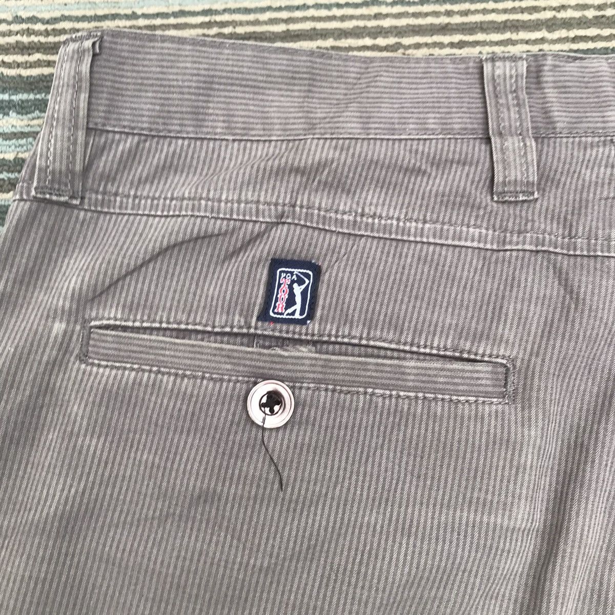 PGA Tour Vintage PGA Tour Trousers Hickory Stripe Trousers Pants Size US 33 - 10 Thumbnail