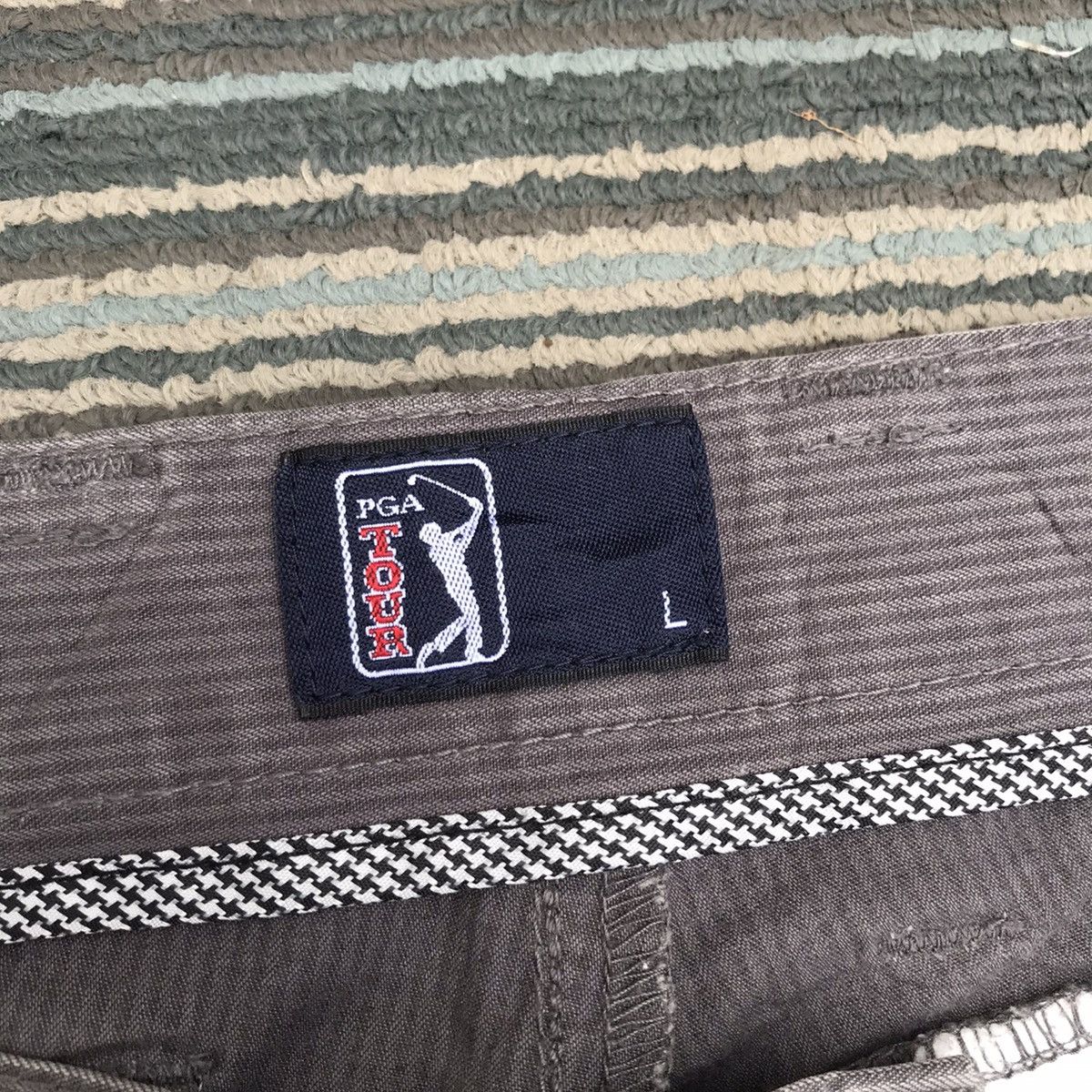 PGA Tour Vintage PGA Tour Trousers Hickory Stripe Trousers Pants Size US 33 - 8 Thumbnail