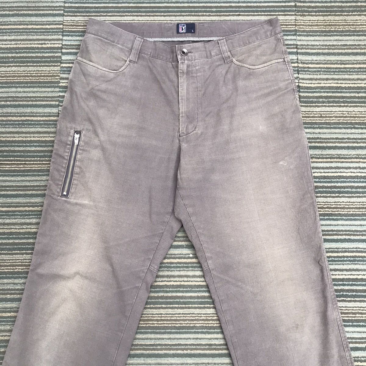 PGA Tour Vintage PGA Tour Trousers Hickory Stripe Trousers Pants Size US 33 - 2 Thumbnail