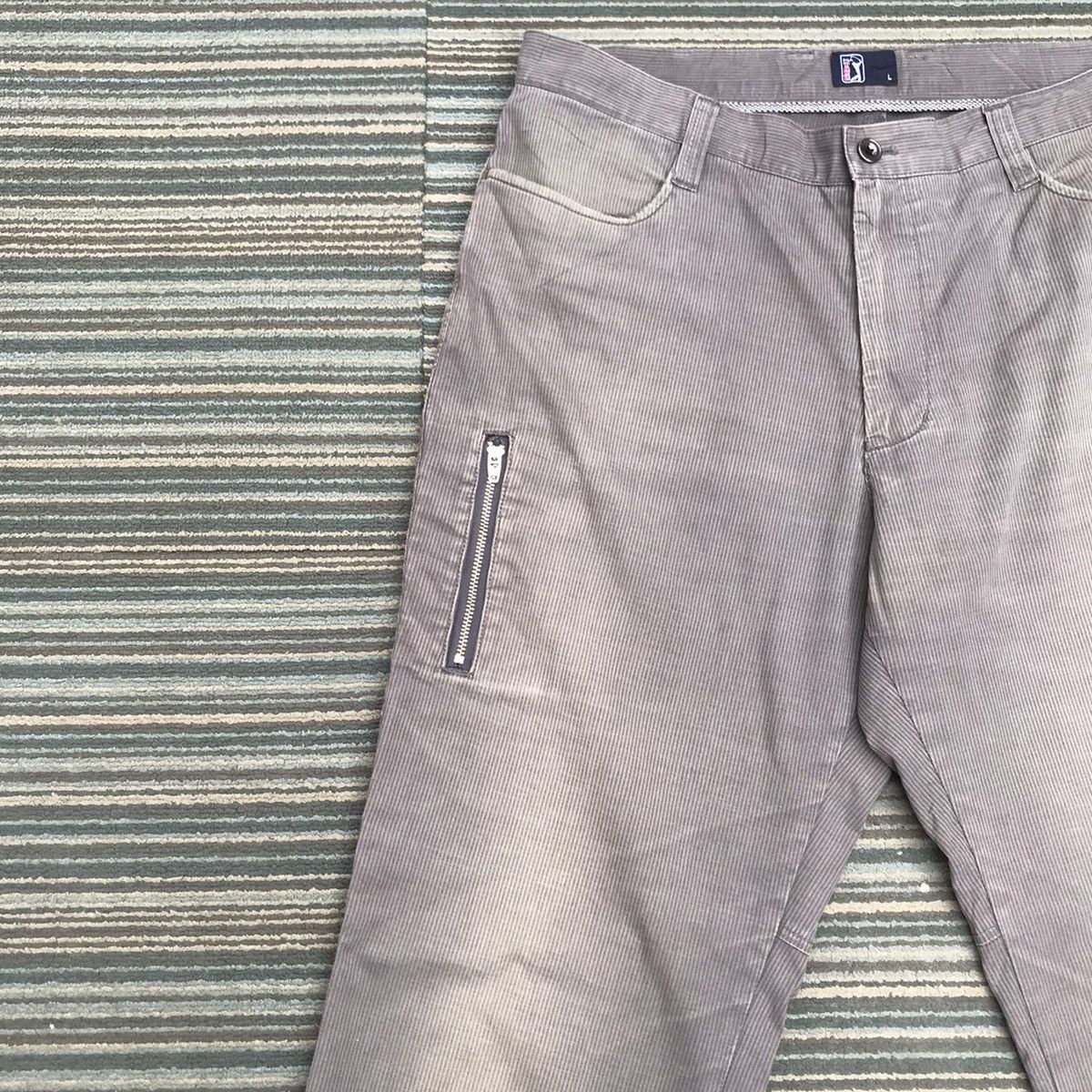 PGA Tour Vintage PGA Tour Trousers Hickory Stripe Trousers Pants Size US 33 - 4 Thumbnail