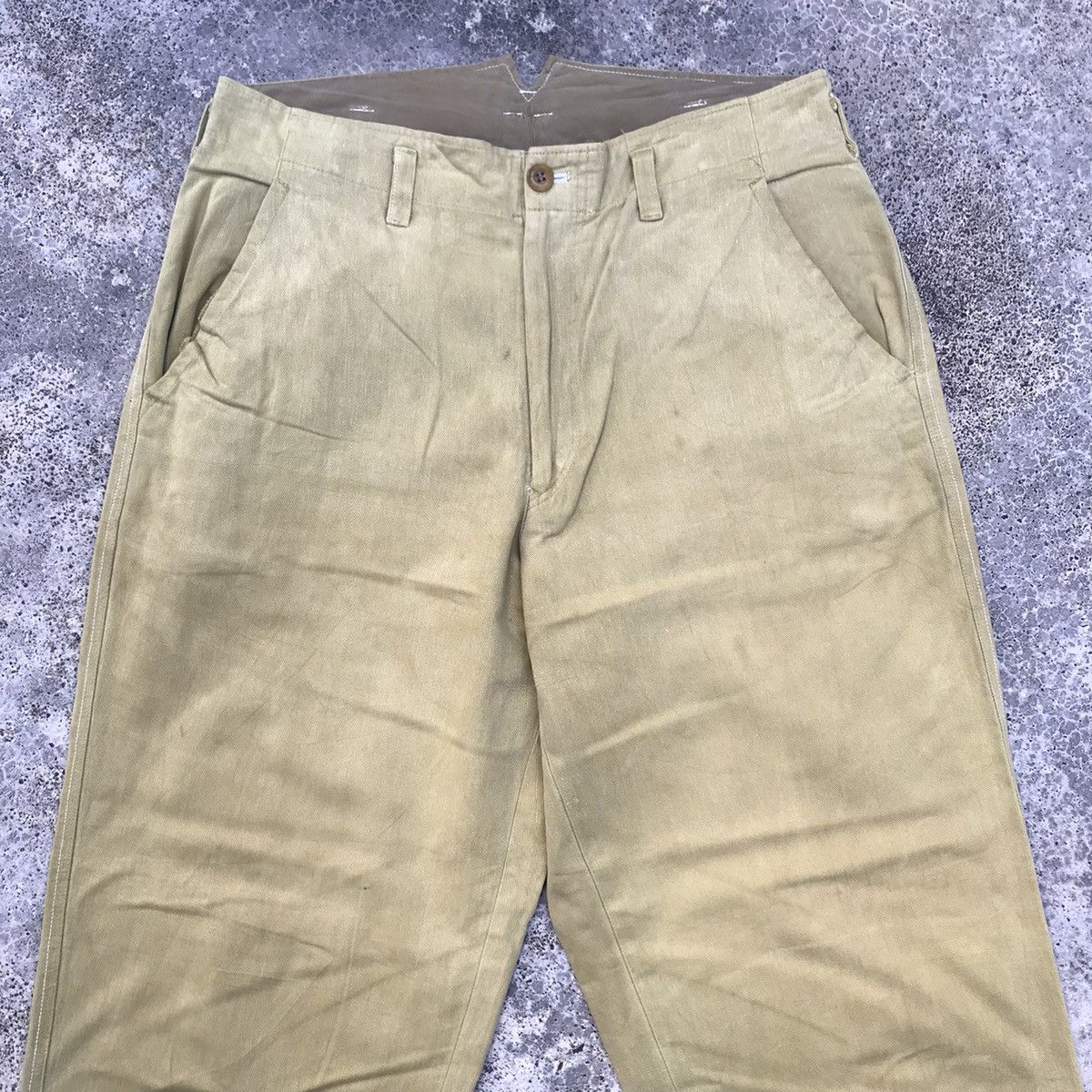 Japanese Brand Vintage Dezert Japanese Brand Trousers Baggy Pants Size US 33 - 2 Thumbnail