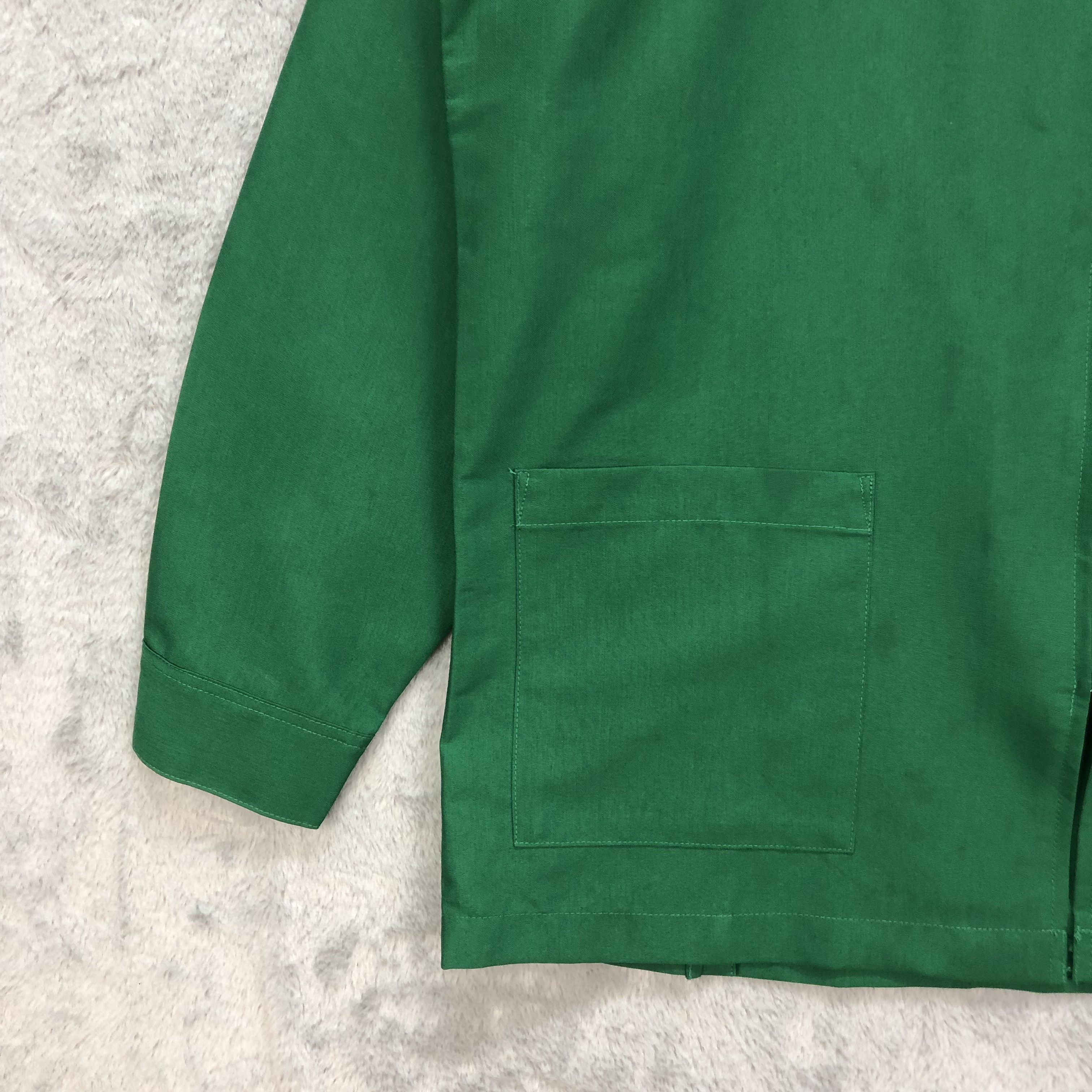 Other 7 Eleven Uniform Jacket Long Sleeve Green #6059-219 Size US L / EU 52-54 / 3 - 7 Thumbnail
